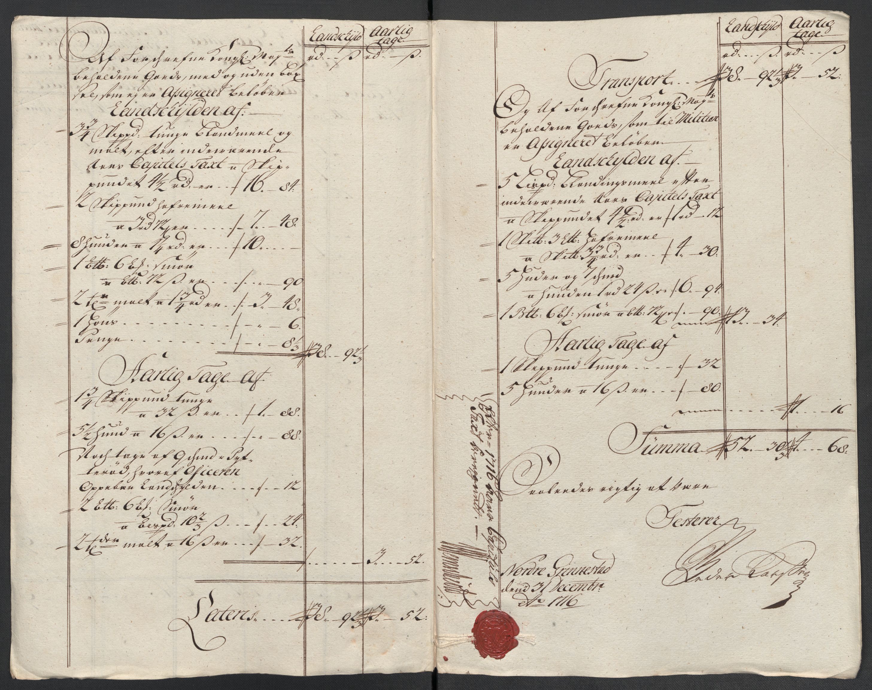 Rentekammeret inntil 1814, Reviderte regnskaper, Fogderegnskap, AV/RA-EA-4092/R07/L0311: Fogderegnskap Rakkestad, Heggen og Frøland, 1716, s. 248