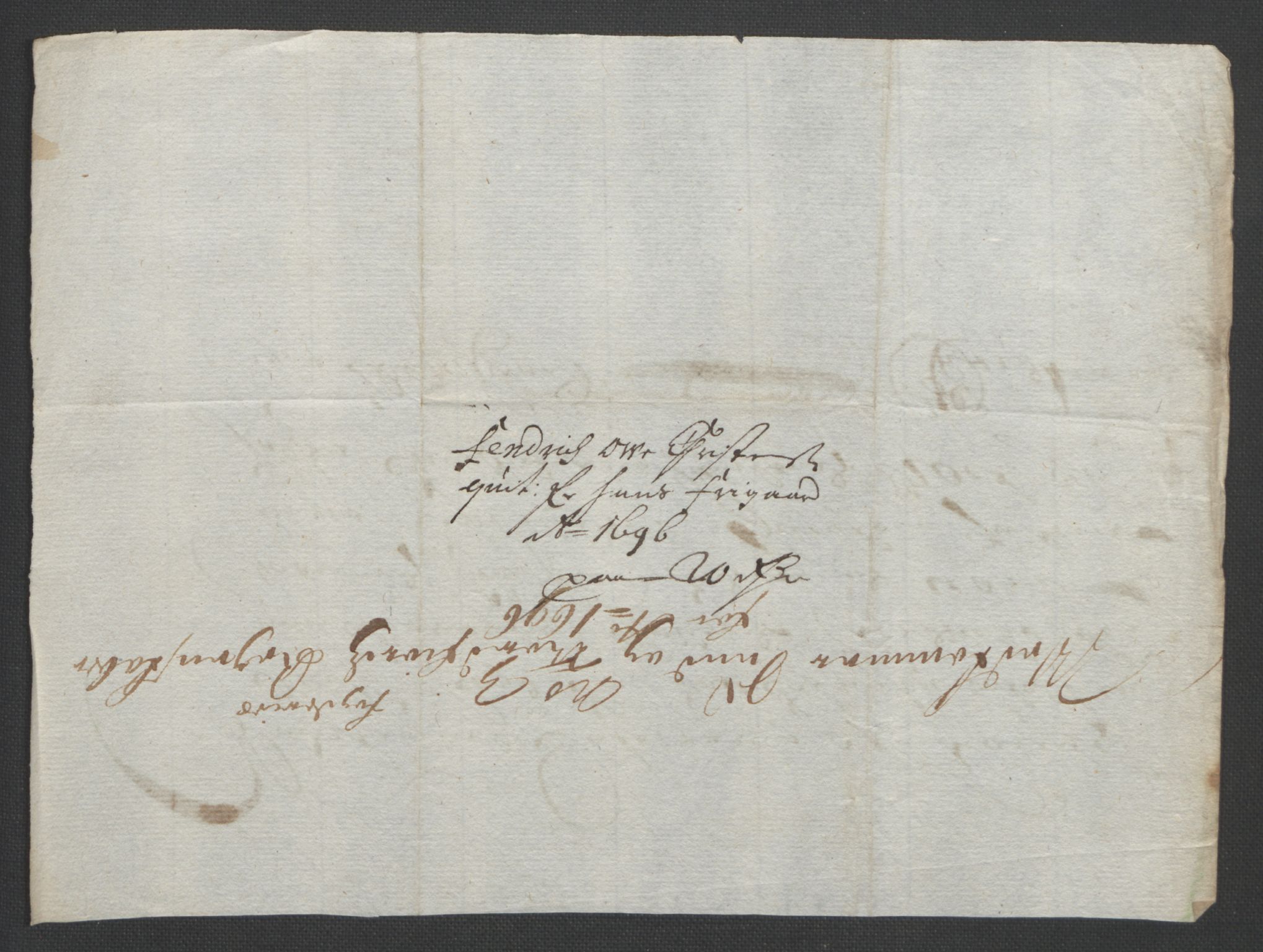 Rentekammeret inntil 1814, Reviderte regnskaper, Fogderegnskap, AV/RA-EA-4092/R53/L3422: Fogderegnskap Sunn- og Nordfjord, 1695-1696, s. 384