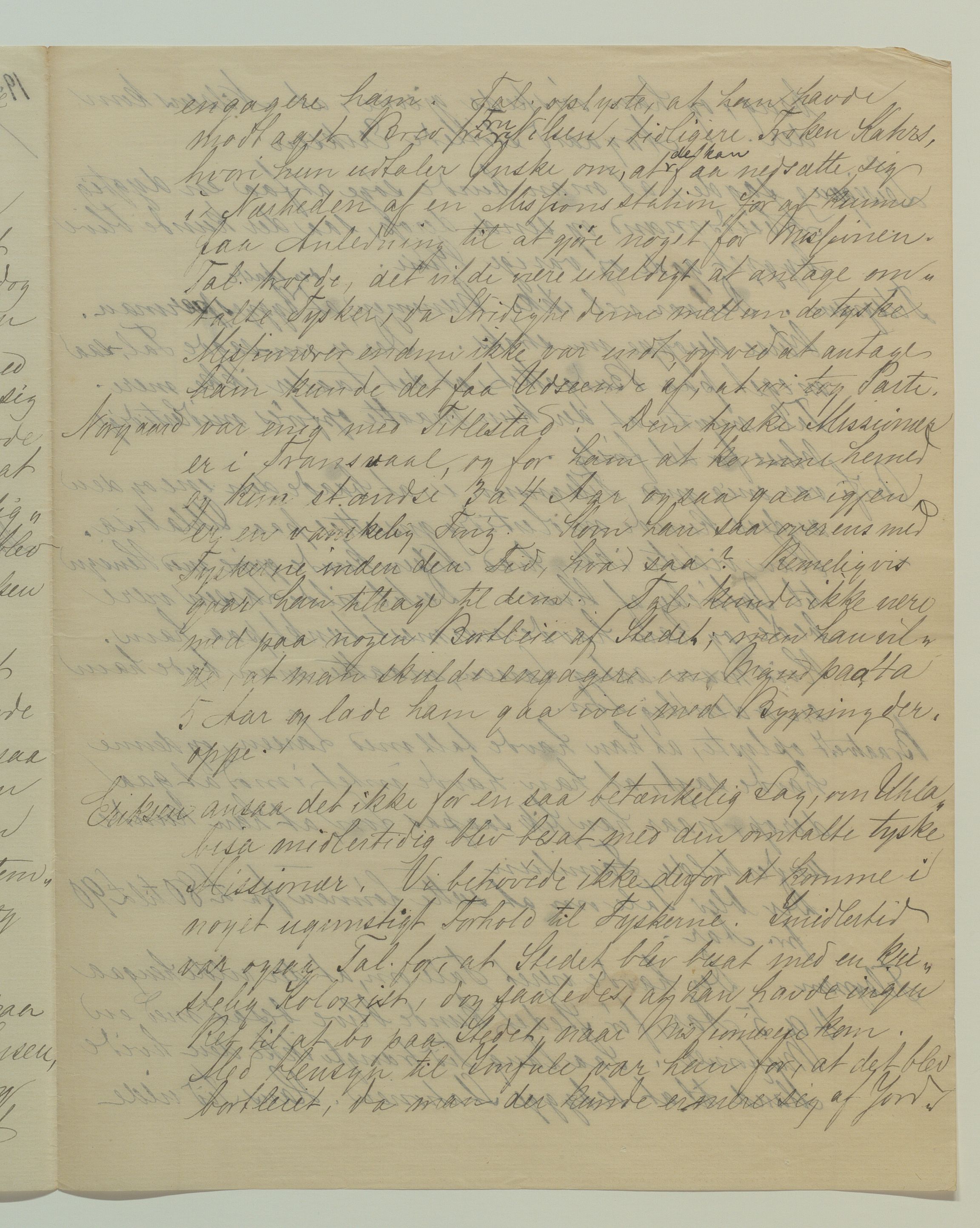 Det Norske Misjonsselskap - hovedadministrasjonen, VID/MA-A-1045/D/Da/Daa/L0037/0012: Konferansereferat og årsberetninger / Konferansereferat fra Sør-Afrika., 1889