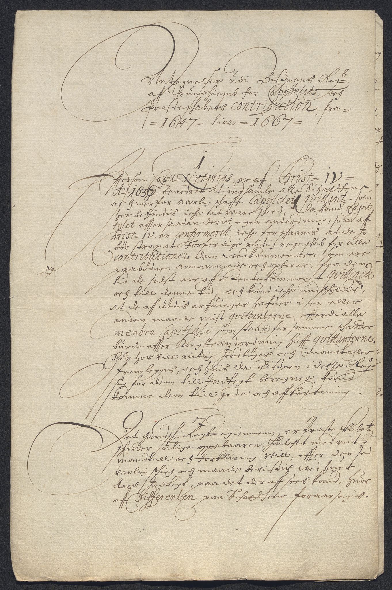 Rentekammeret inntil 1814, Reviderte regnskaper, Kirkeregnskap, RA/EA-4067/Rf/L0129: Kirkeregnskap, 1625-1684, s. 510