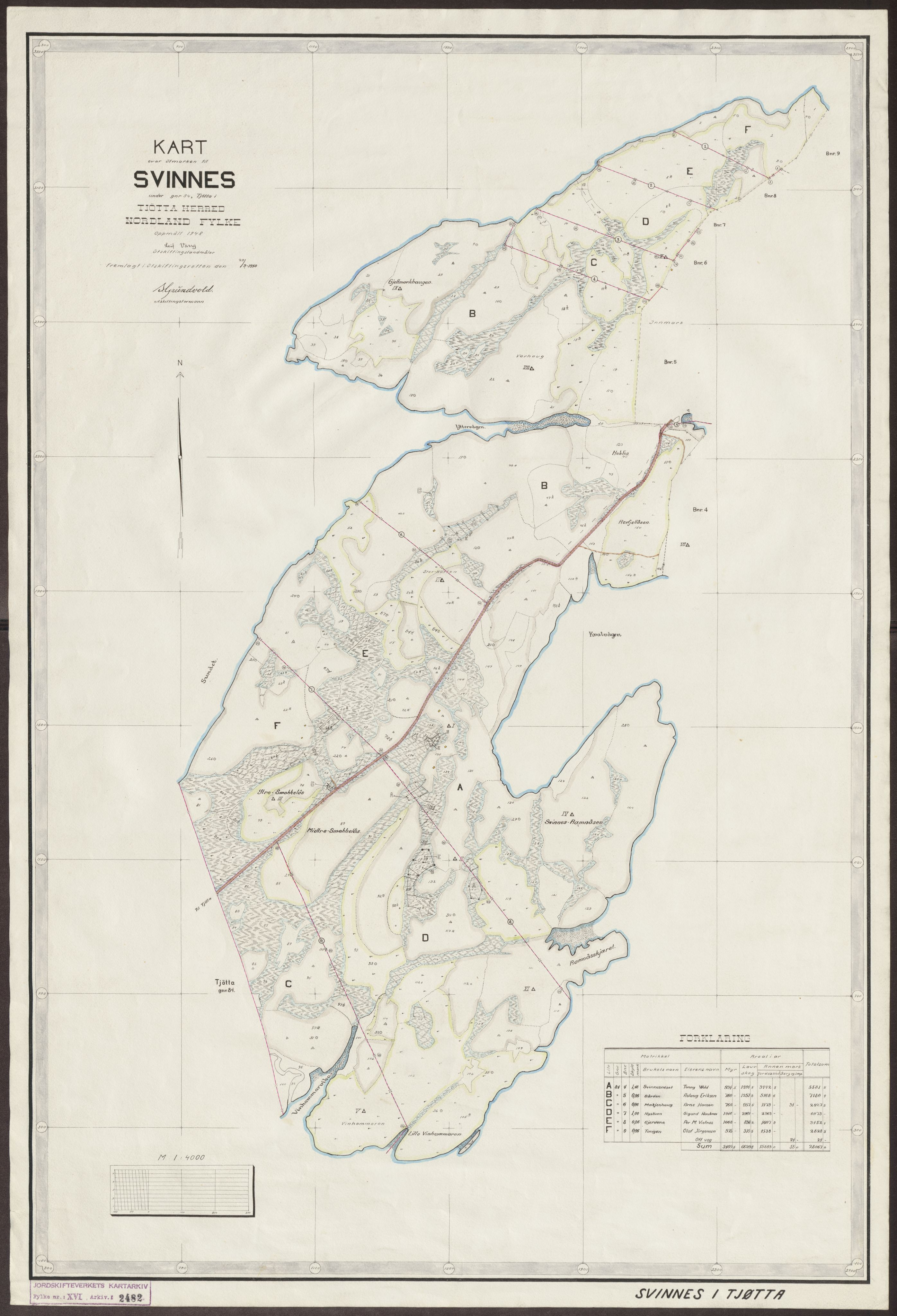 Jordskifteverkets kartarkiv, RA/S-3929/T, 1859-1988, s. 3130
