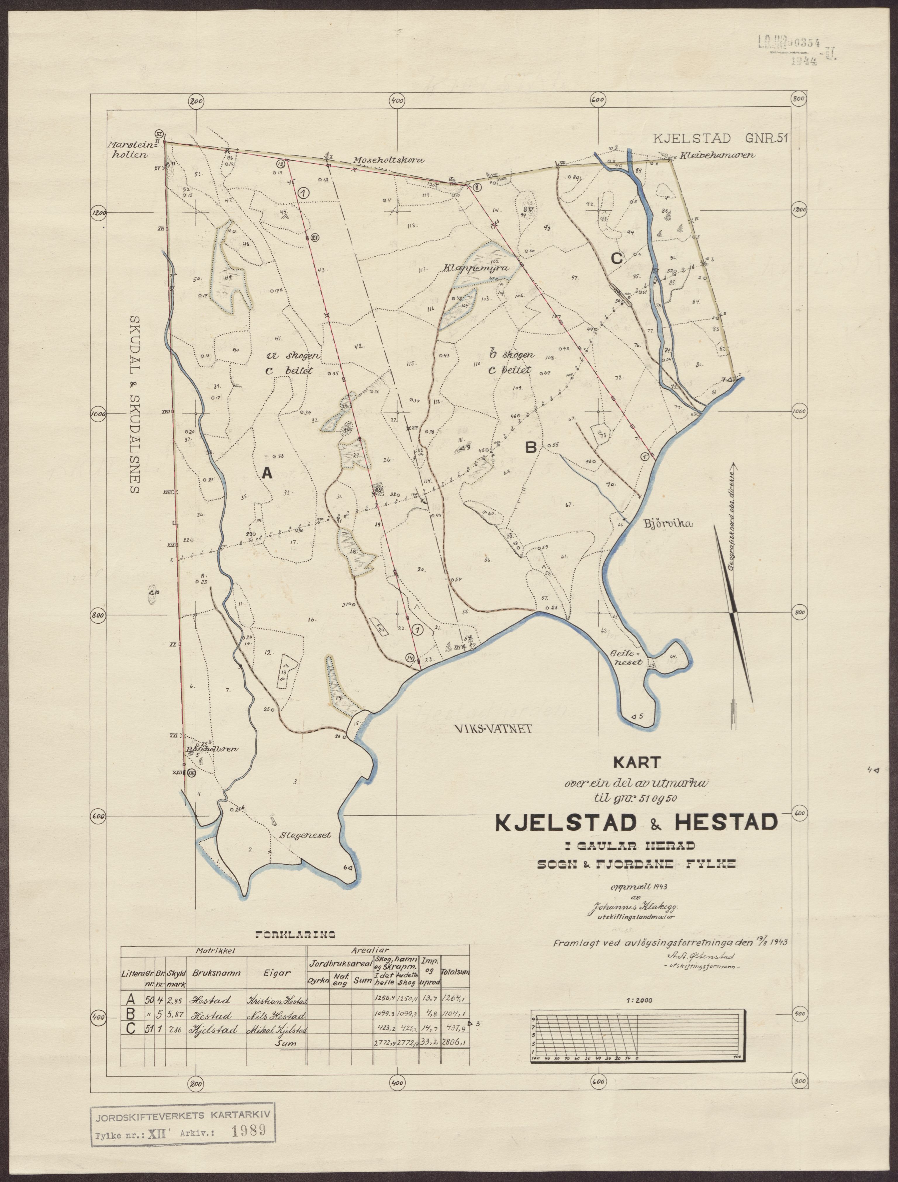 Jordskifteverkets kartarkiv, RA/S-3929/T, 1859-1988, s. 2394