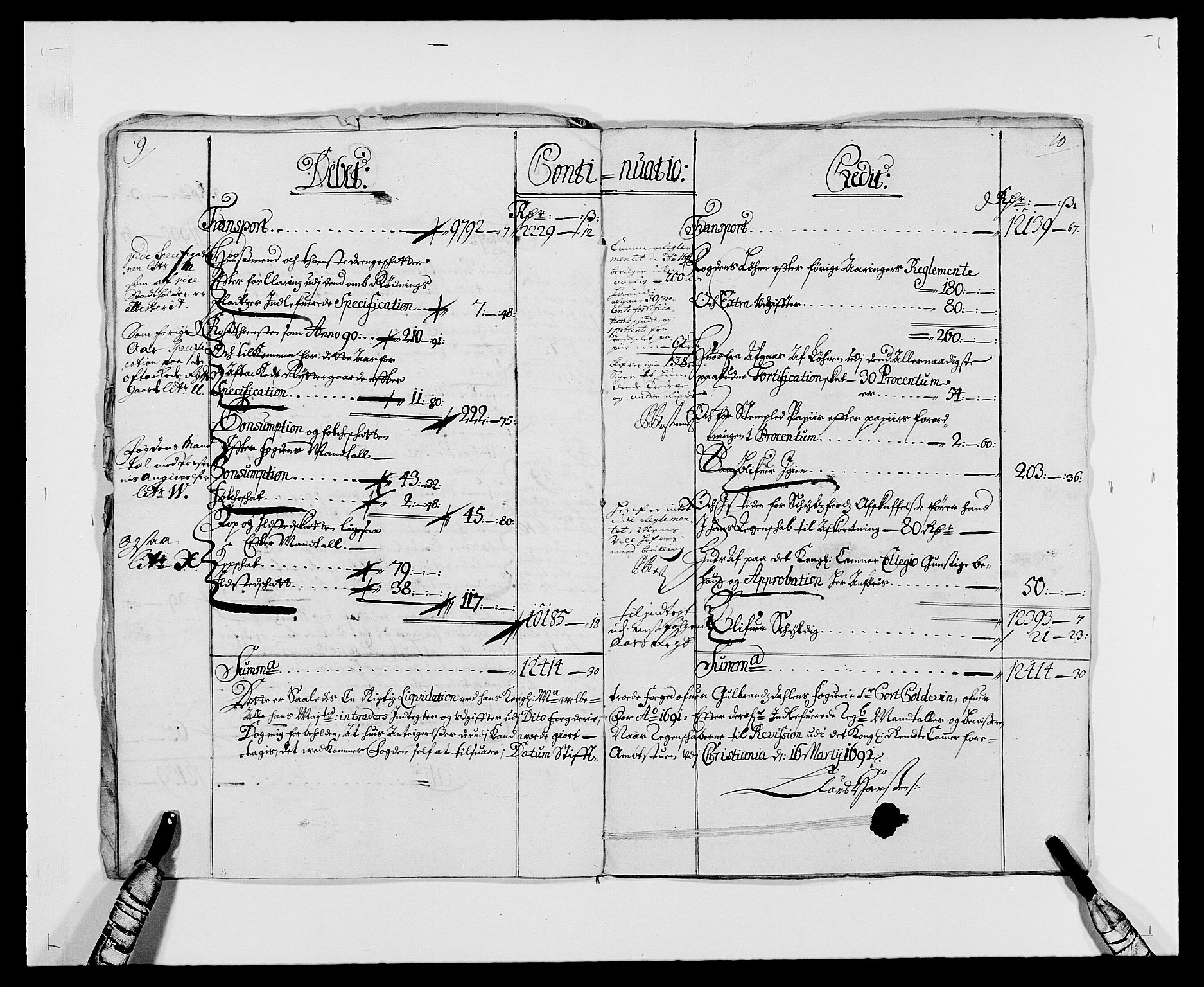 Rentekammeret inntil 1814, Reviderte regnskaper, Fogderegnskap, AV/RA-EA-4092/R17/L1165: Fogderegnskap Gudbrandsdal, 1690-1692, s. 12