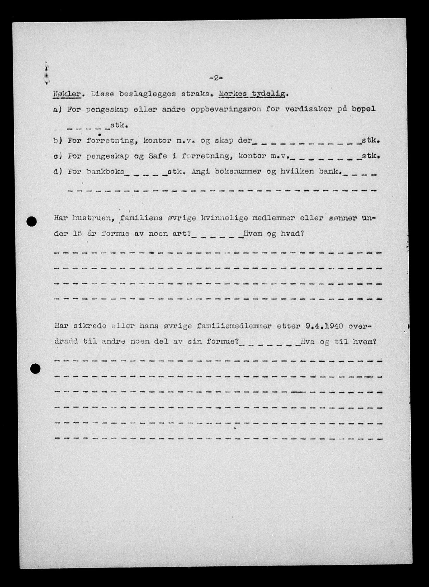 Justisdepartementet, Tilbakeføringskontoret for inndratte formuer, AV/RA-S-1564/H/Hc/Hcc/L0983: --, 1945-1947, s. 10