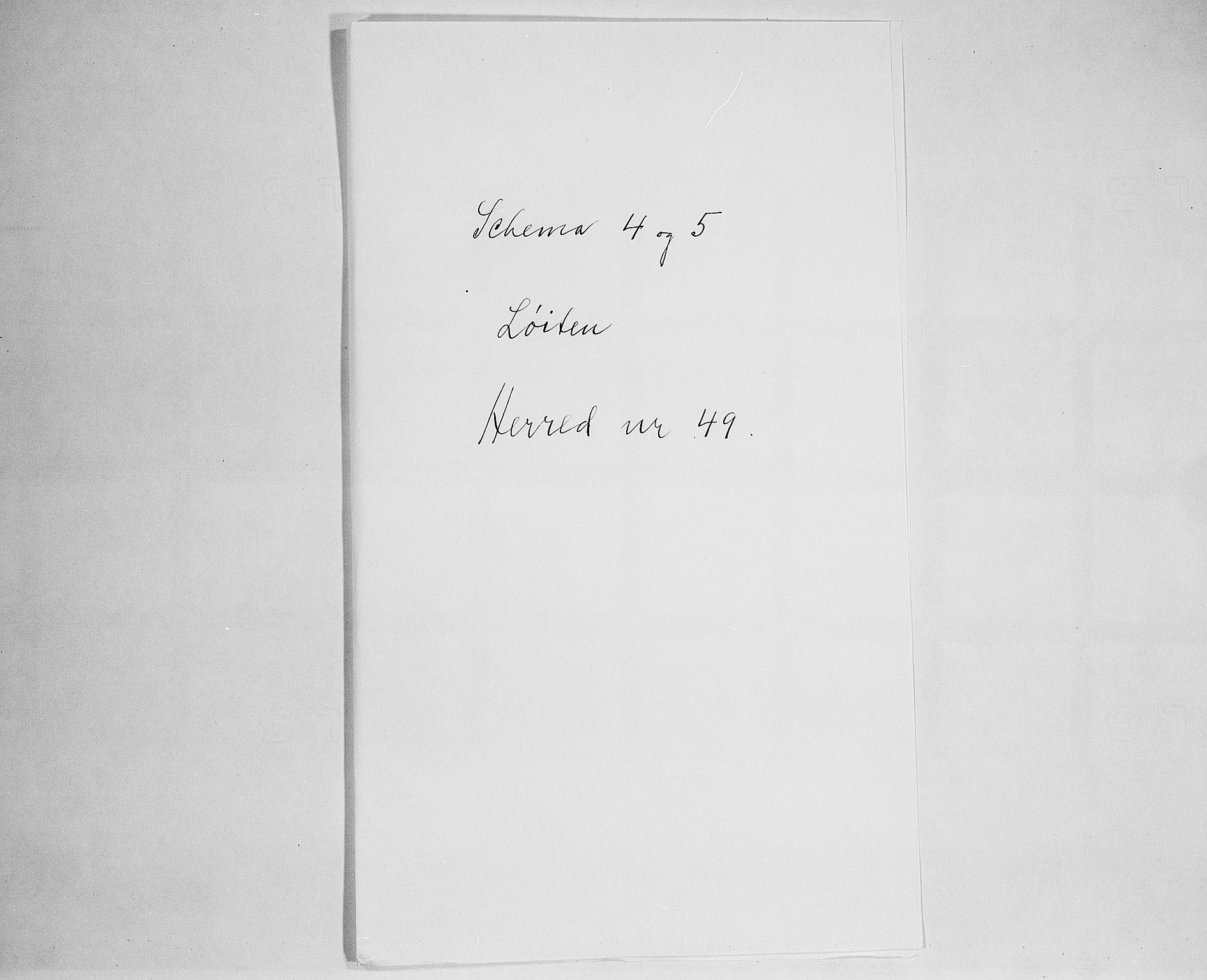 SAH, Folketelling 1900 for 0415 Løten herred, 1900, s. 1