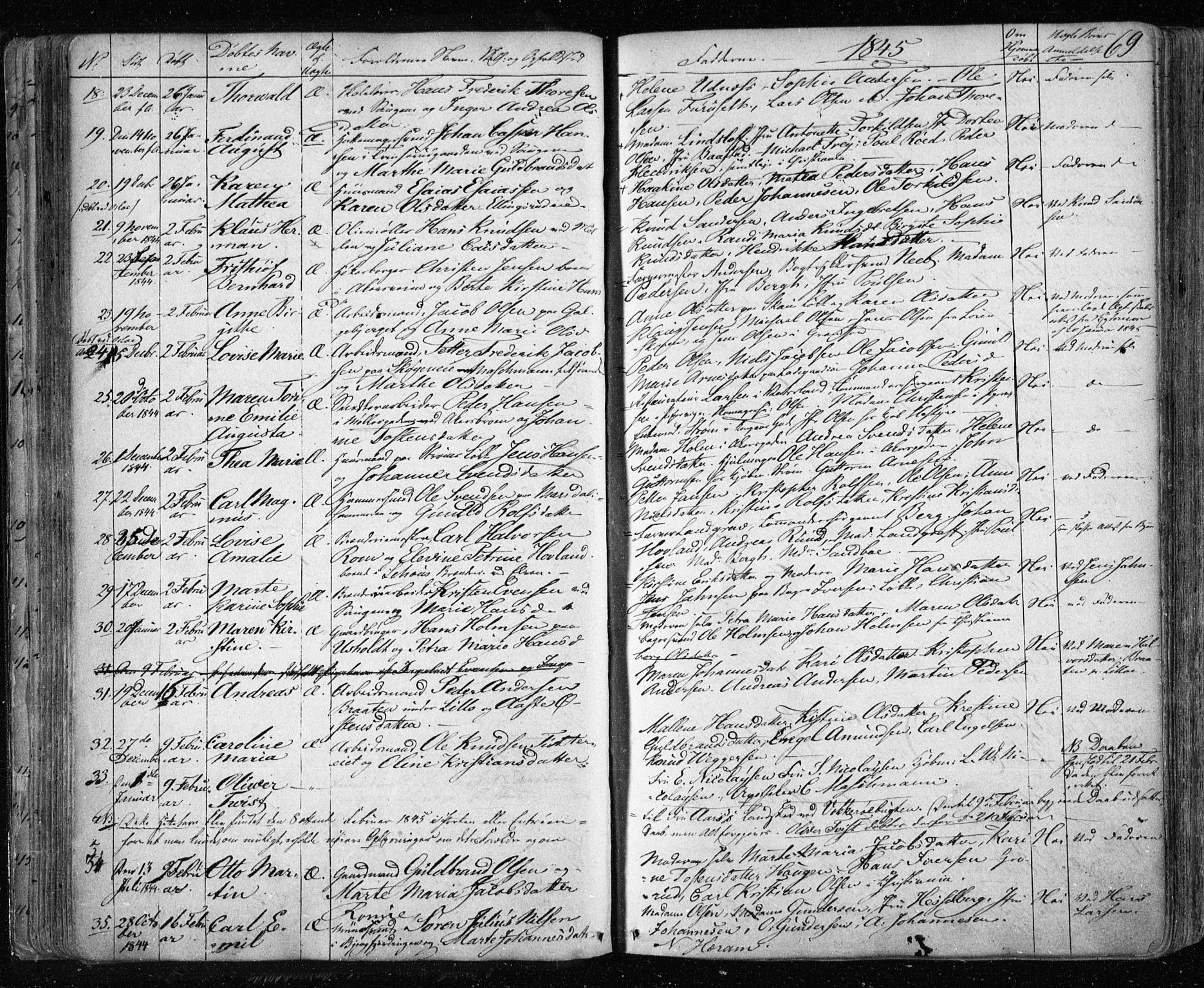 Aker prestekontor kirkebøker, AV/SAO-A-10861/F/L0019: Ministerialbok nr. 19, 1842-1852, s. 69