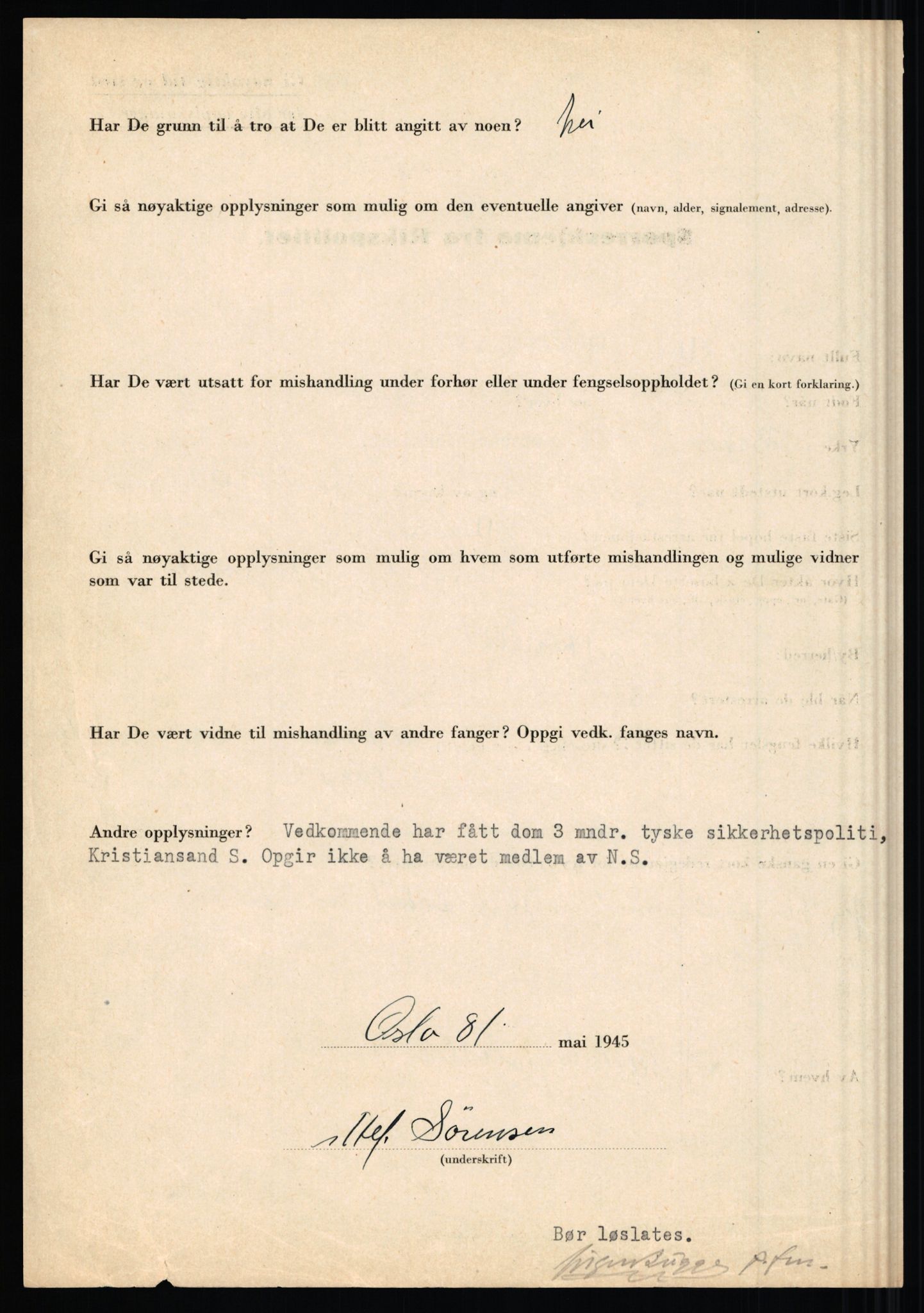 Rikspolitisjefen, AV/RA-S-1560/L/L0016: Sti, Lauritz - Tettum, Karl August, 1940-1945, s. 770