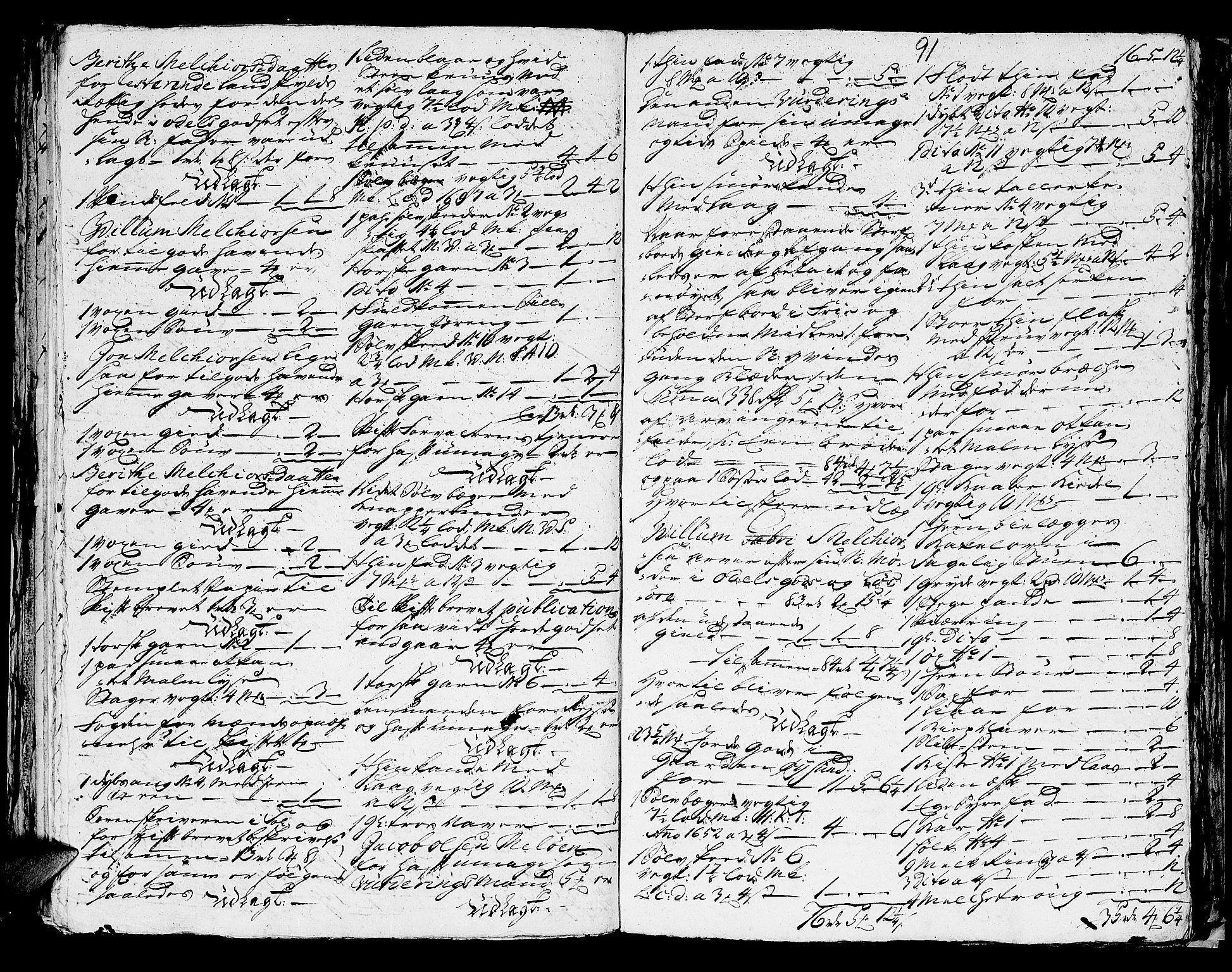 Helgeland sorenskriveri, AV/SAT-A-0004/3/3A/L0028: Konseptprotokoll 13, 1753, s. 90b-91a