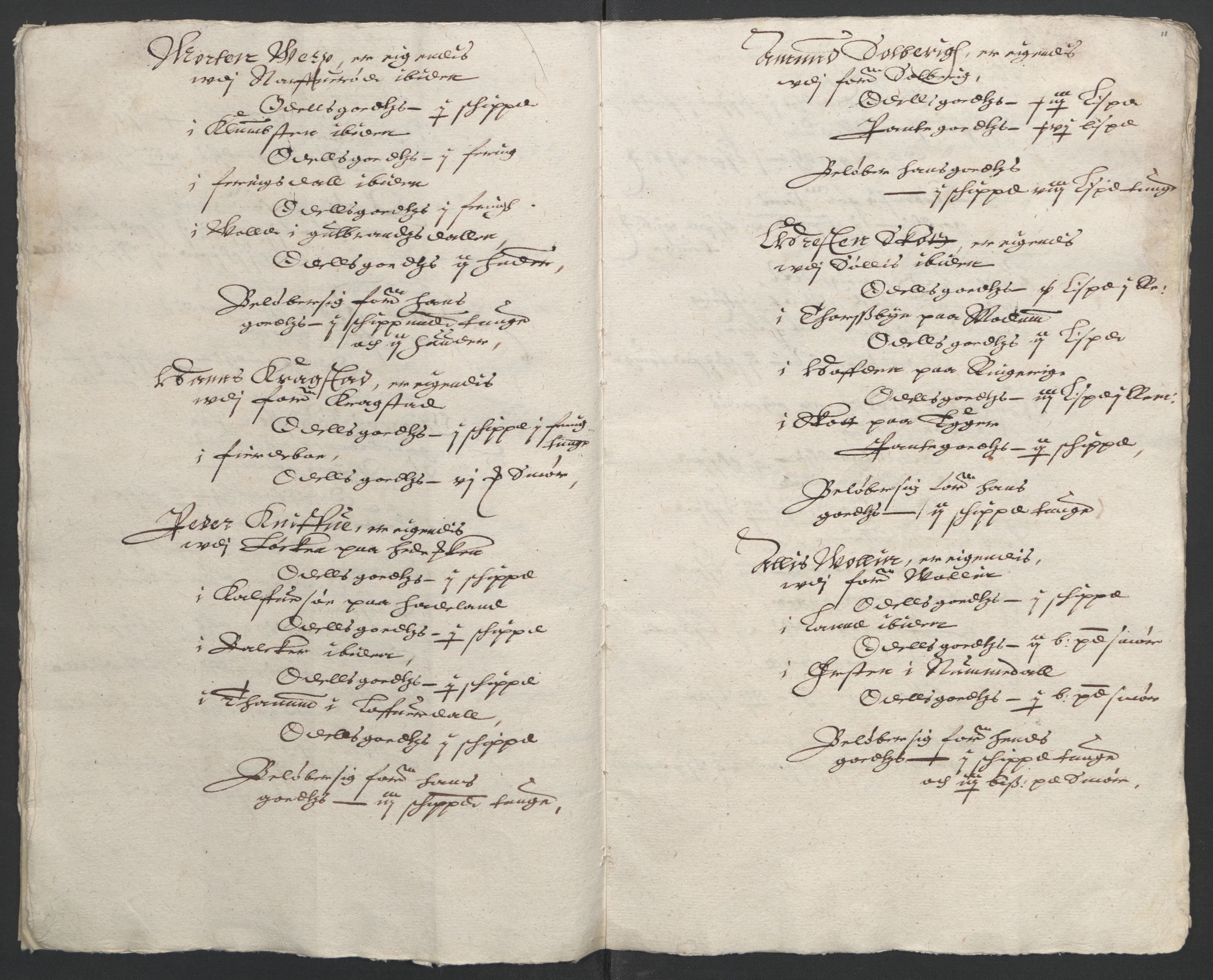Stattholderembetet 1572-1771, AV/RA-EA-2870/Ek/L0009/0001: Jordebøker til utlikning av rosstjeneste 1624-1626: / Odelsjordebøker for noen vikværske len, 1624-1626, s. 110