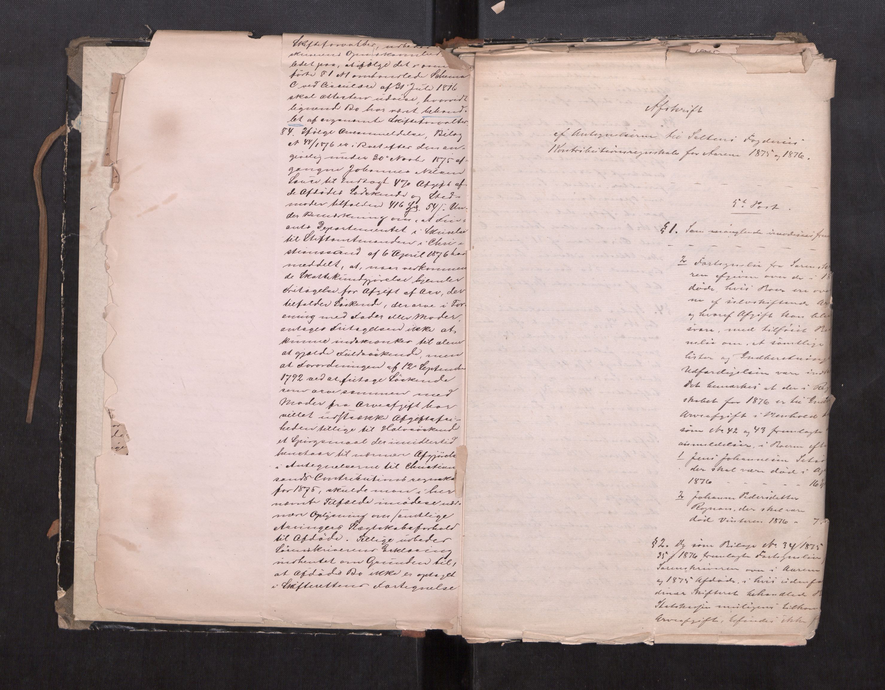 Salten sorenskriveri, AV/SAT-A-4578/1/3/3L/L0001: Dødsfallprotokoll, 1863-1876