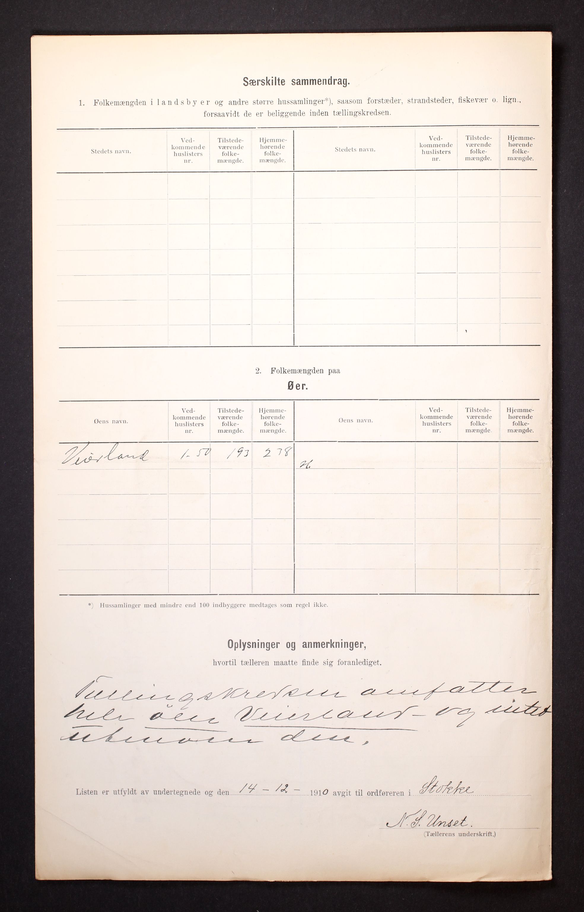 RA, Folketelling 1910 for 0720 Stokke herred, 1910, s. 24