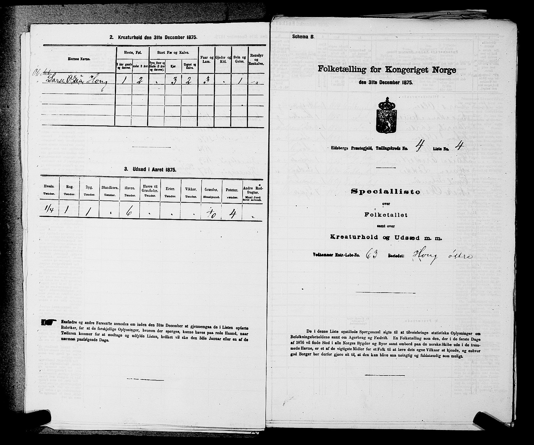 RA, Folketelling 1875 for 0125P Eidsberg prestegjeld, 1875, s. 639