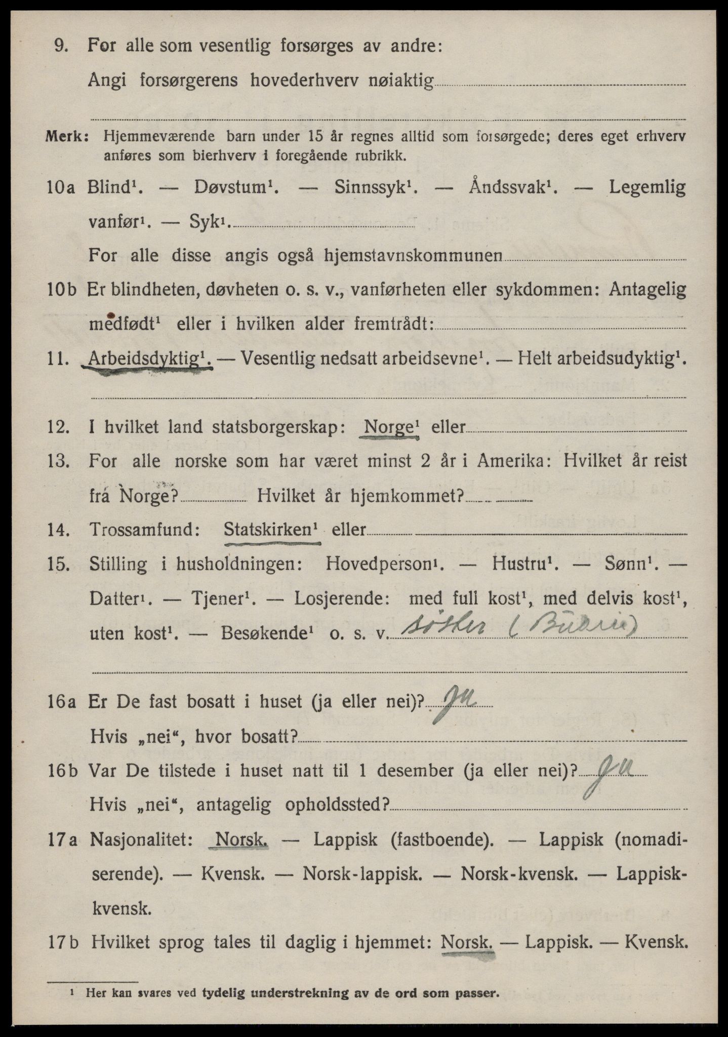 SAT, Folketelling 1920 for 1635 Rennebu herred, 1920, s. 5351