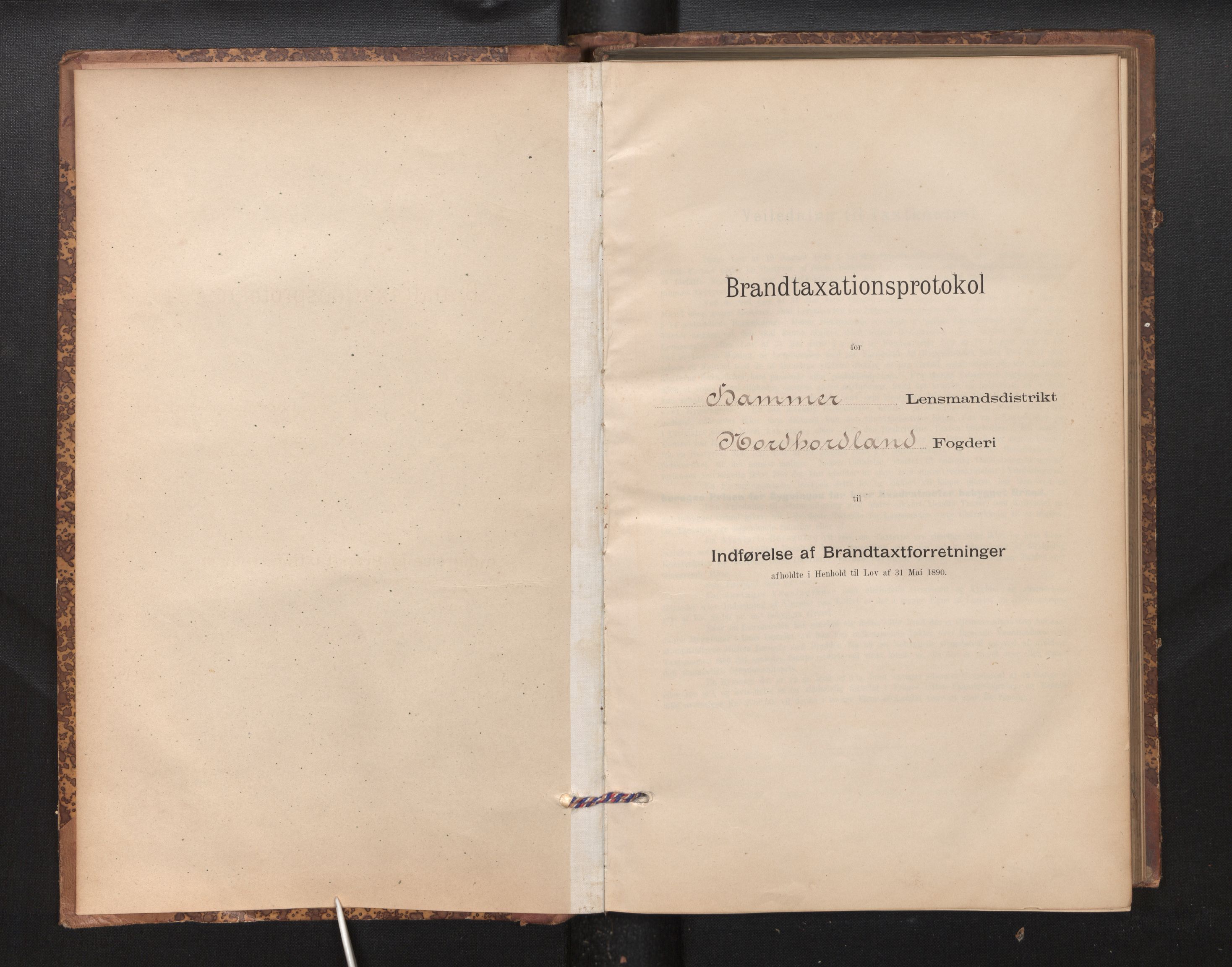 Lensmannen i Hamre, AV/SAB-A-32601/0012/L0004: Branntakstprotokoll, skjematakst, 1895-1920