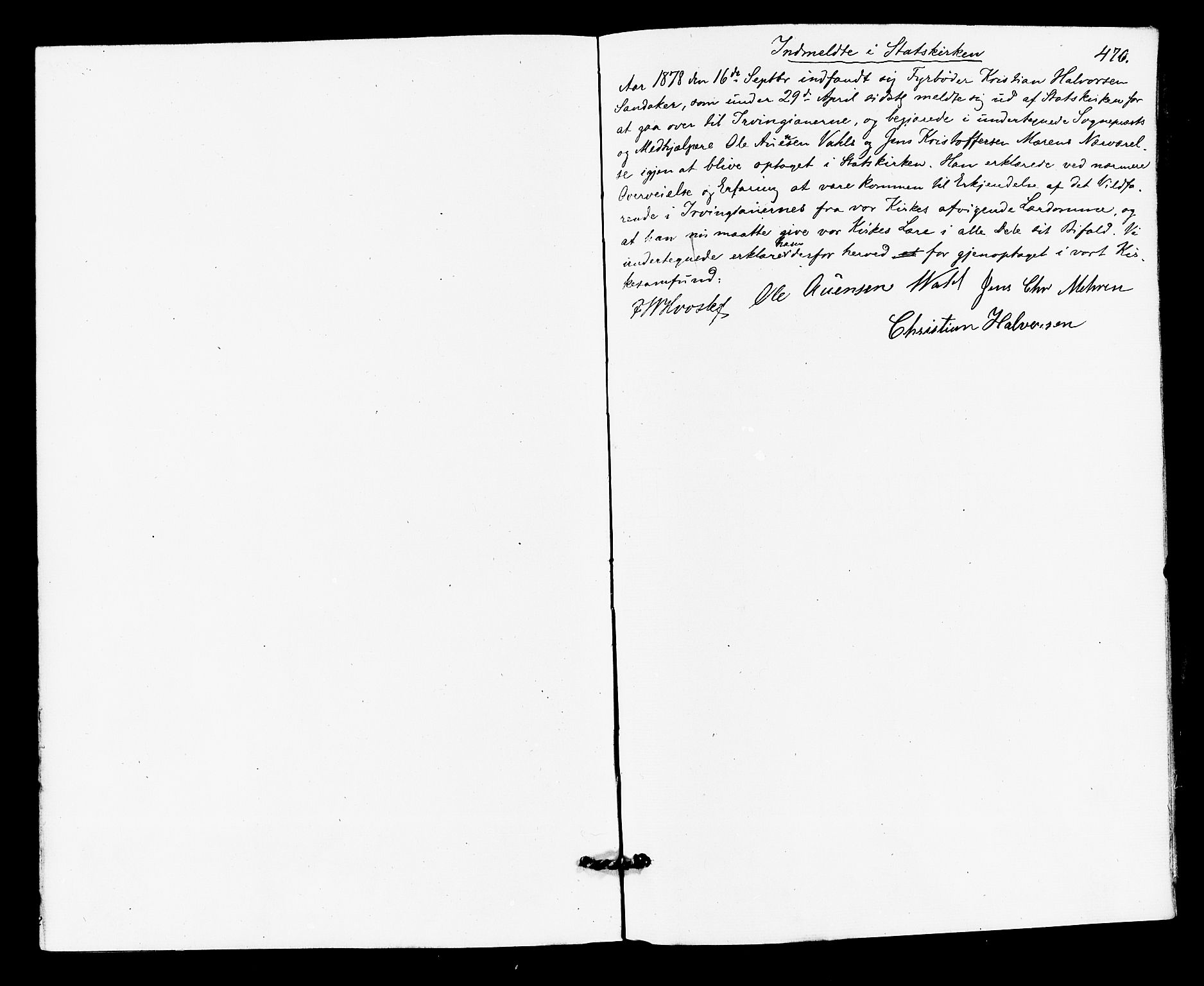 Lier kirkebøker, SAKO/A-230/F/Fa/L0014: Ministerialbok nr. I 14, 1875-1882, s. 476