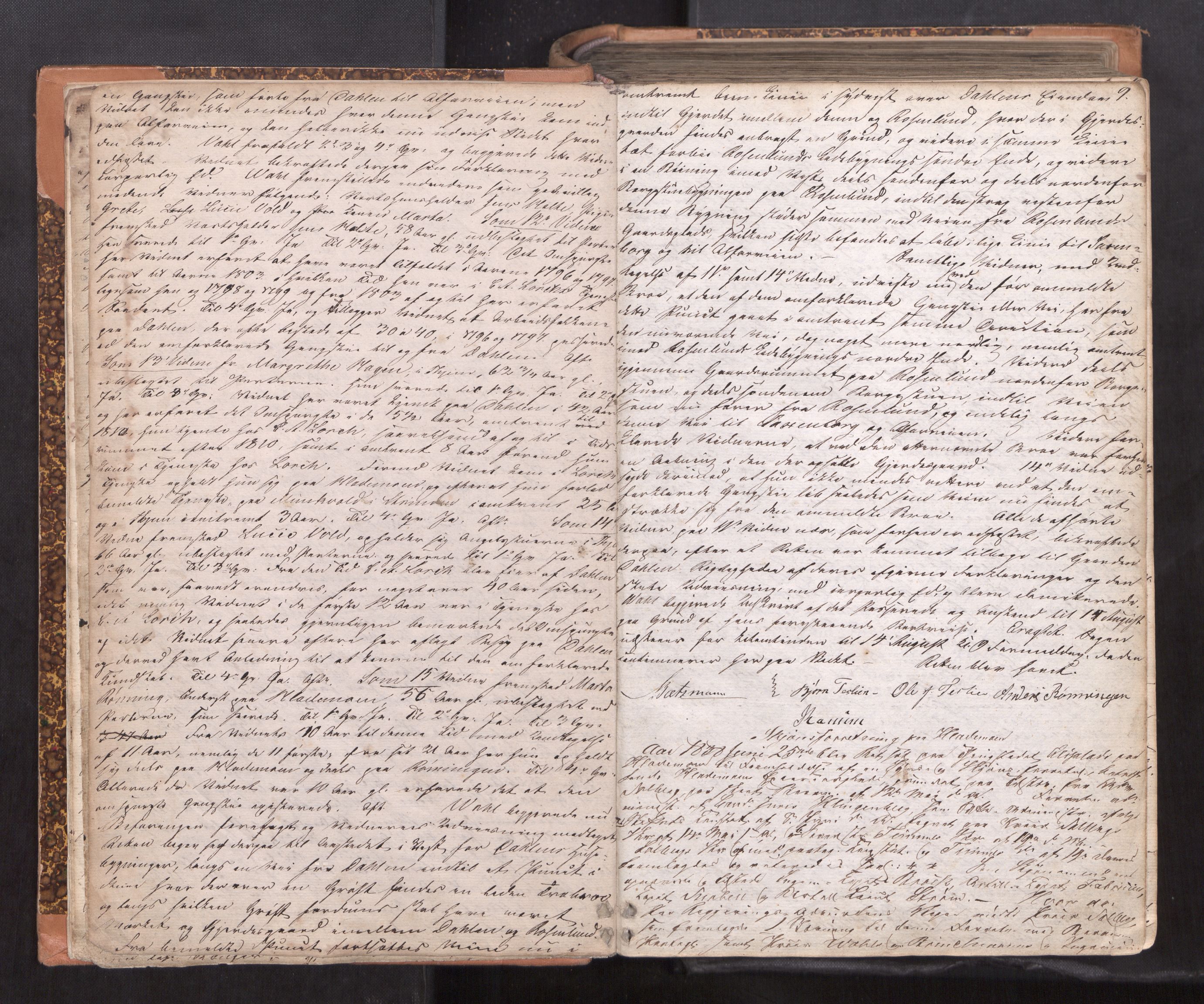 Strinda og Selbu sorenskriveri, AV/SAT-A-0015/1/1B/L0002: Ekstrarettsprot. 1b, 1837-1859, s. 8b-9a