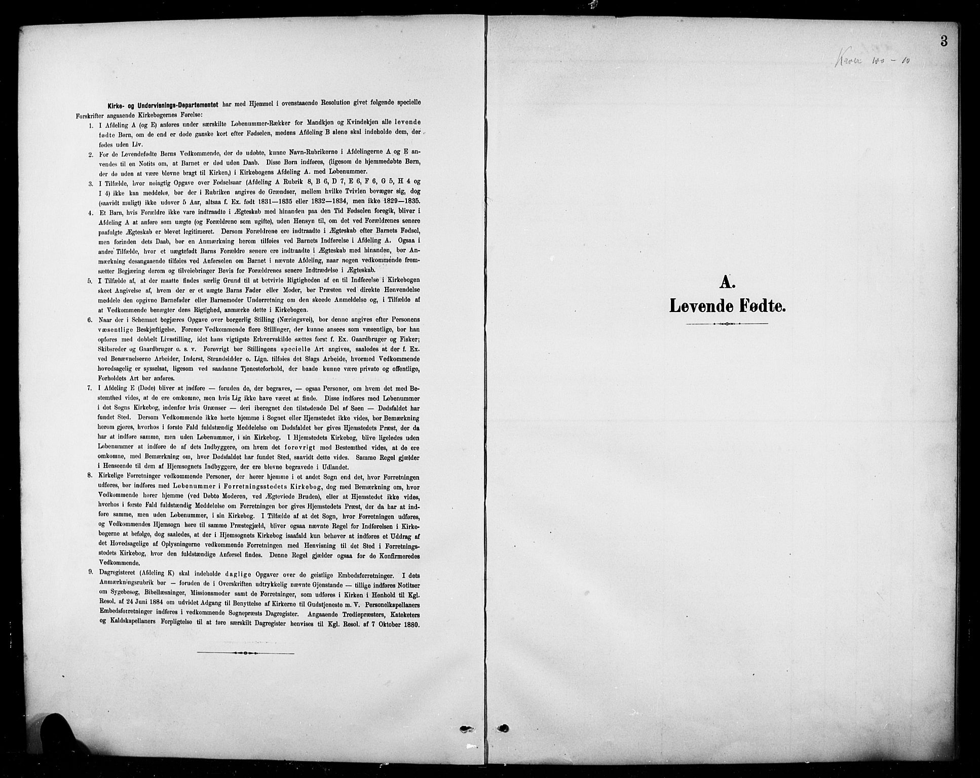 Ås prestekontor Kirkebøker, AV/SAO-A-10894/G/Gc/L0001: Klokkerbok nr. III 1, 1901-1924, s. 3