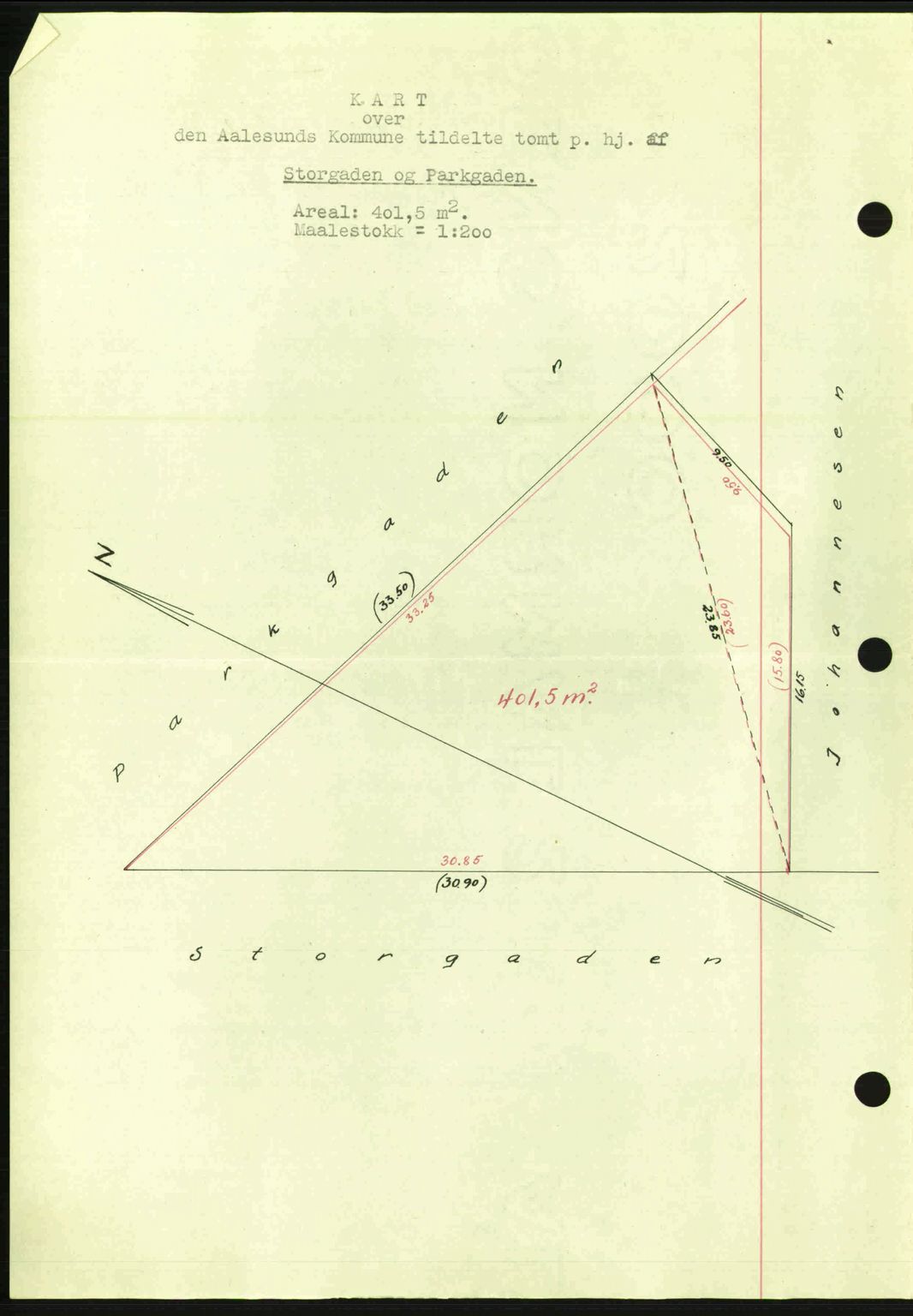 Ålesund byfogd, AV/SAT-A-4384: Pantebok nr. 34 II, 1938-1940, Dagboknr: 644/1940