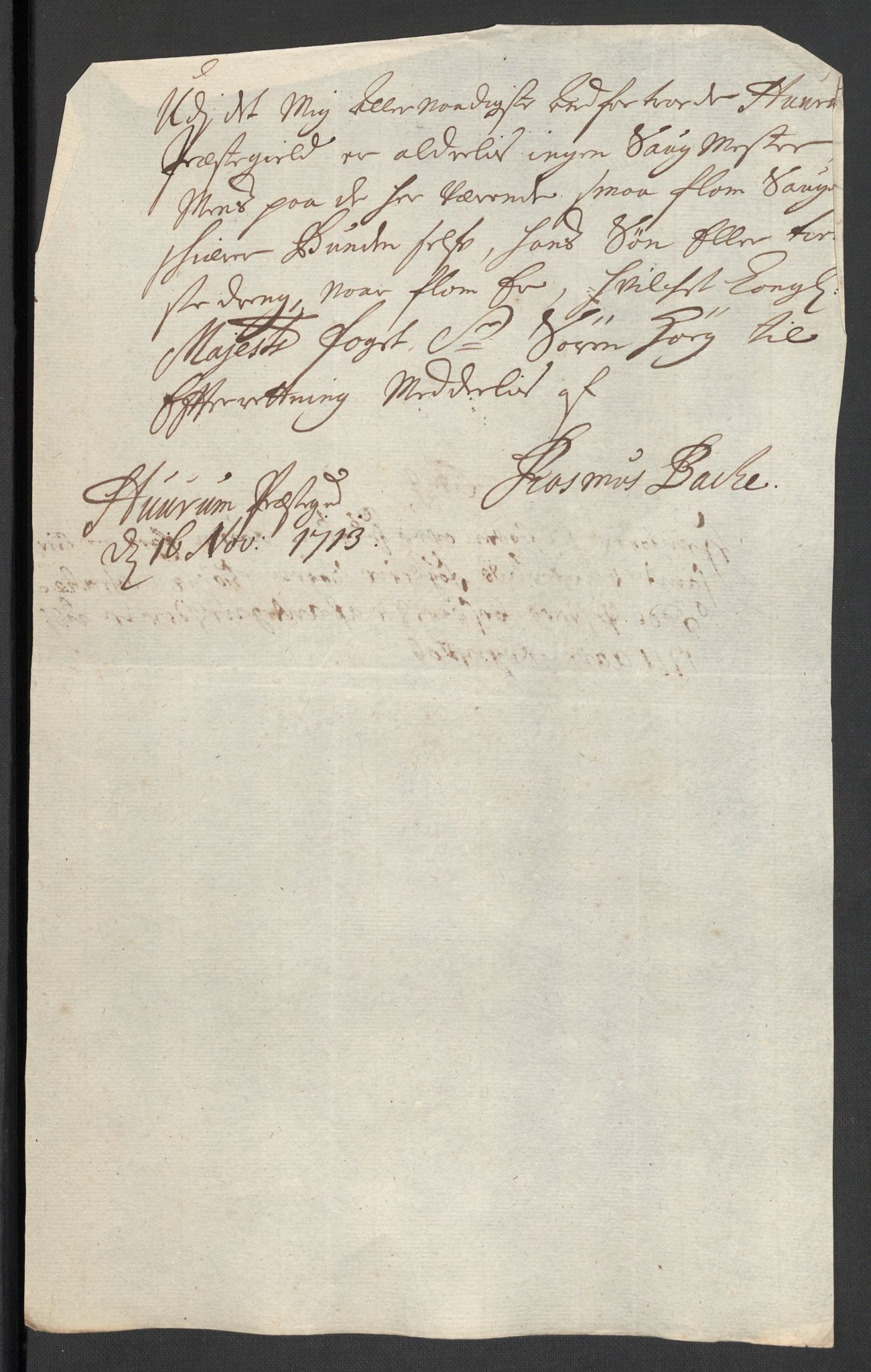 Rentekammeret inntil 1814, Reviderte regnskaper, Fogderegnskap, AV/RA-EA-4092/R31/L1705: Fogderegnskap Hurum, Røyken, Eiker, Lier og Buskerud, 1711, s. 442