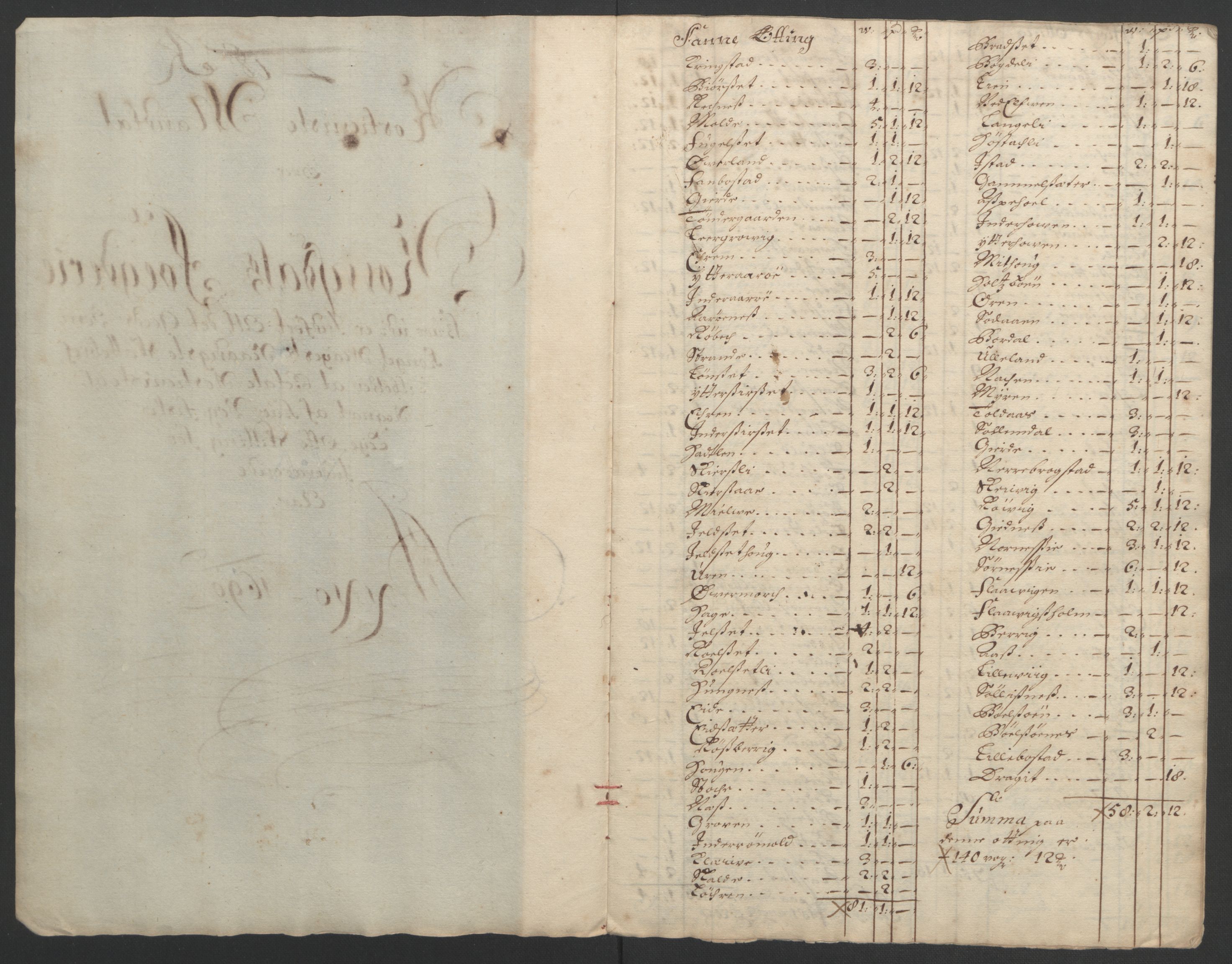 Rentekammeret inntil 1814, Reviderte regnskaper, Fogderegnskap, AV/RA-EA-4092/R55/L3649: Fogderegnskap Romsdal, 1690-1691, s. 121