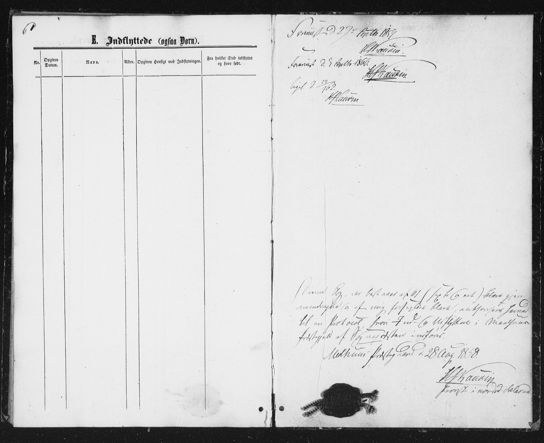 Ministerialprotokoller, klokkerbøker og fødselsregistre - Sør-Trøndelag, AV/SAT-A-1456/691/L1078: Ministerialbok nr. 691A10, 1858-1861