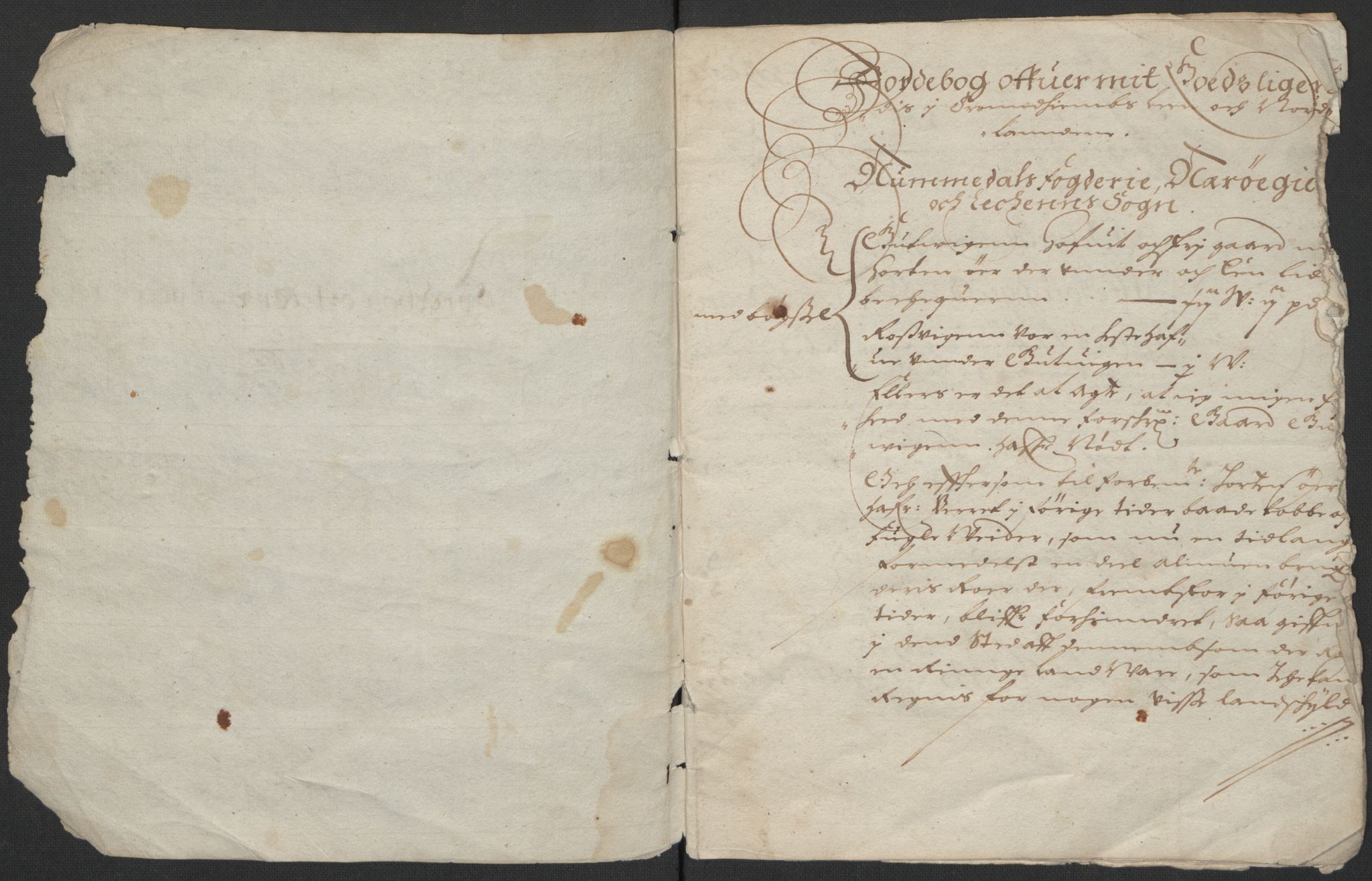 Rentekammeret inntil 1814, Realistisk ordnet avdeling, AV/RA-EA-4070/L/L0030/0003: Nordland lagdømme: / Preben von Ahnens jordebok over hans gods i Nordlandene, 1661