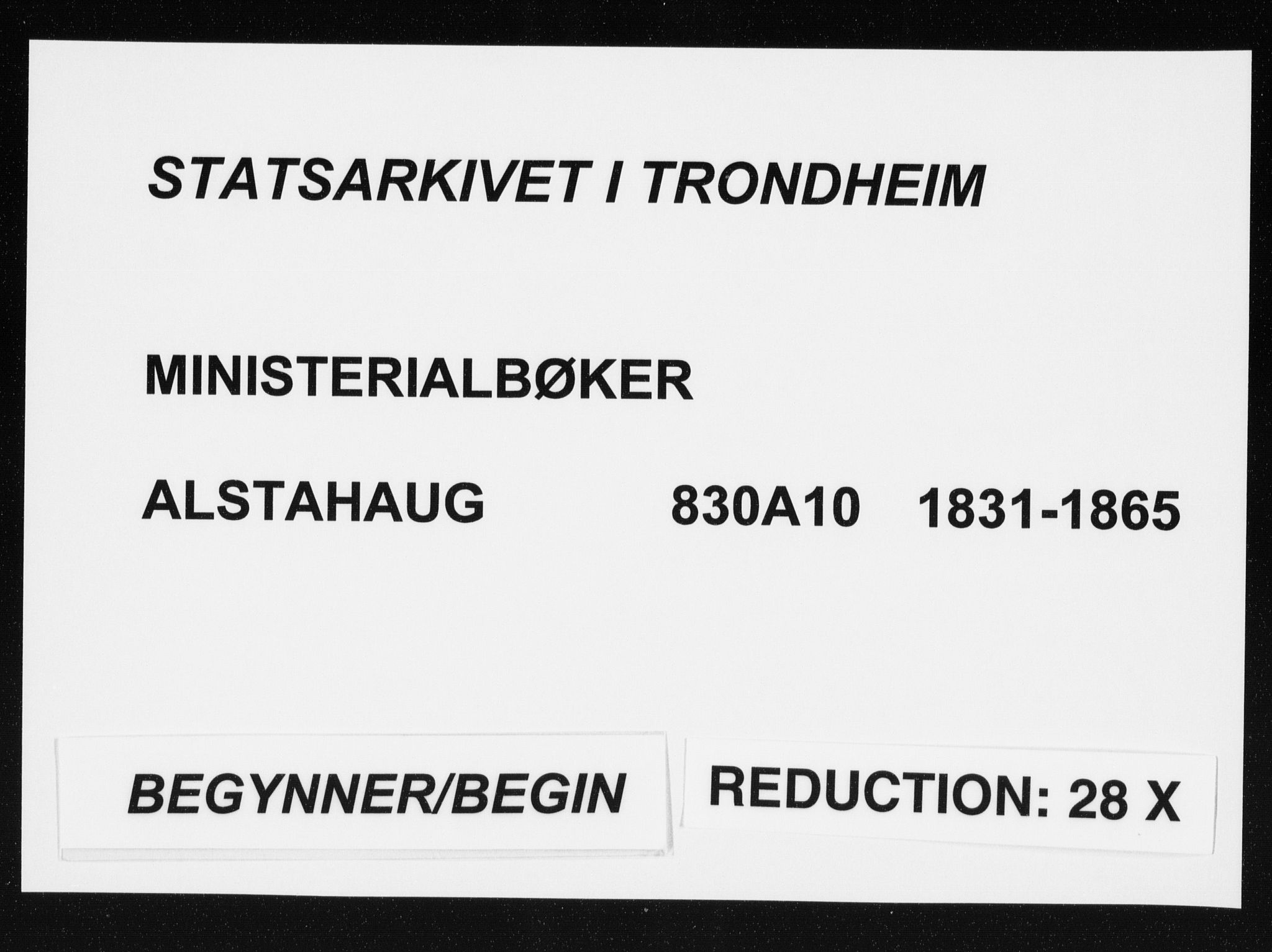 Ministerialprotokoller, klokkerbøker og fødselsregistre - Nordland, AV/SAT-A-1459/830/L0446: Ministerialbok nr. 830A10, 1831-1865