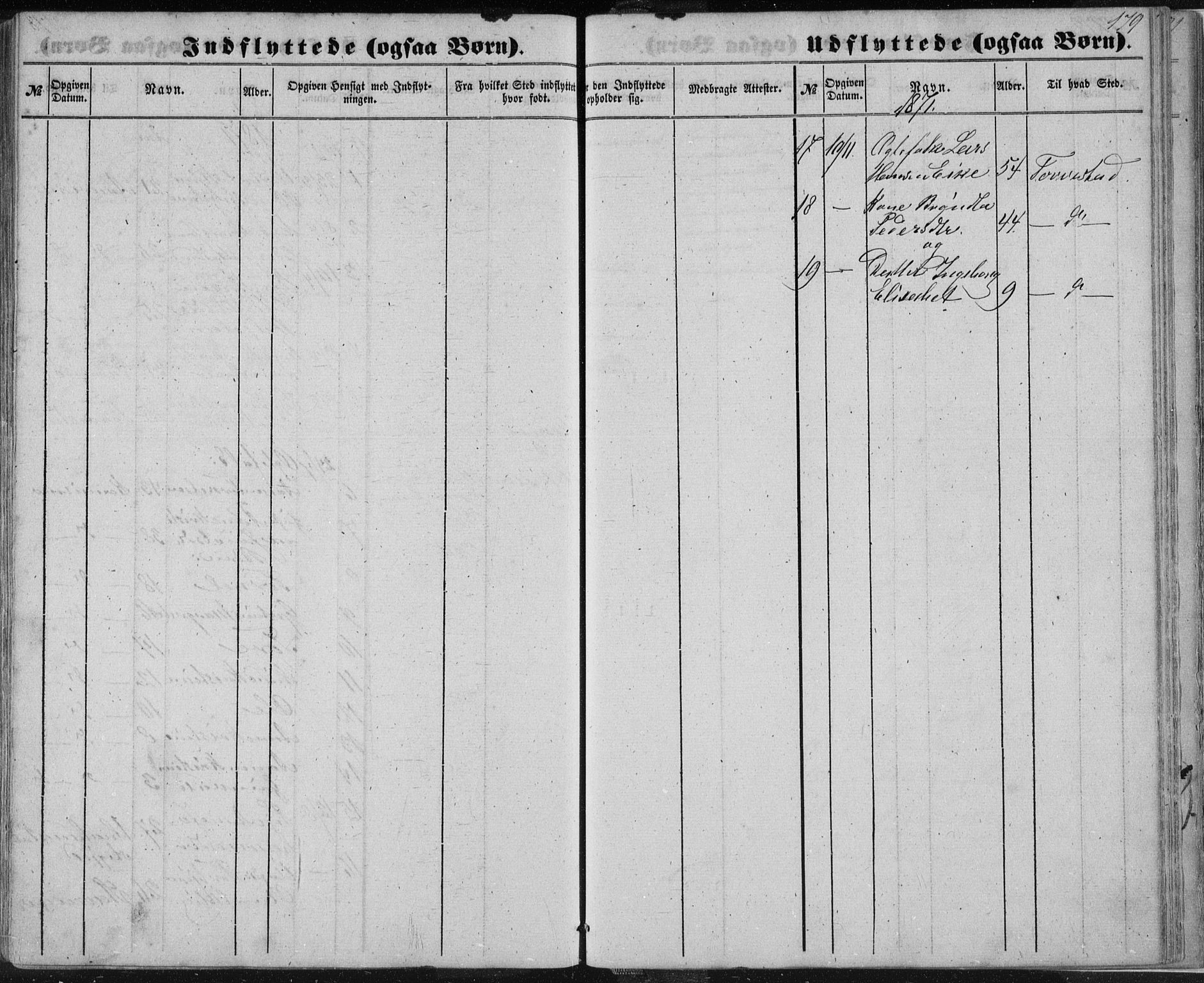 Avaldsnes sokneprestkontor, SAST/A -101851/H/Ha/Haa/L0010: Ministerialbok nr. A 10, 1857-1876, s. 179