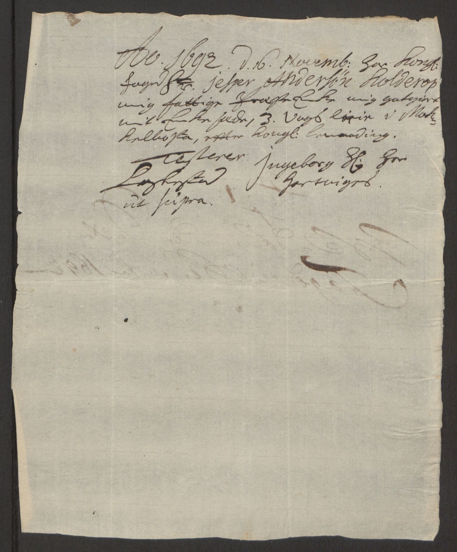 Rentekammeret inntil 1814, Reviderte regnskaper, Fogderegnskap, RA/EA-4092/R66/L4577: Fogderegnskap Salten, 1691-1693, s. 242