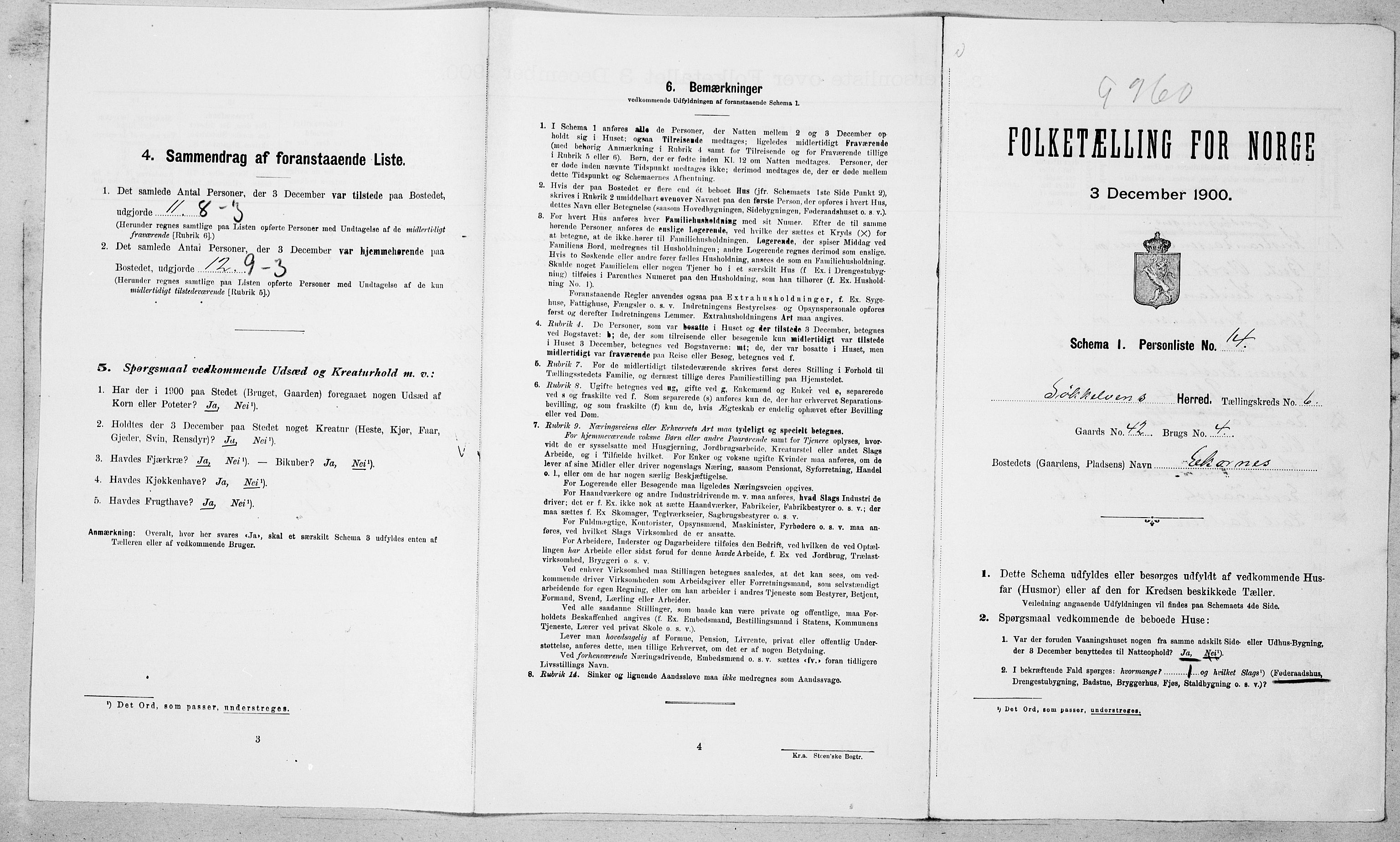 SAT, Folketelling 1900 for 1528 Sykkylven herred, 1900, s. 659
