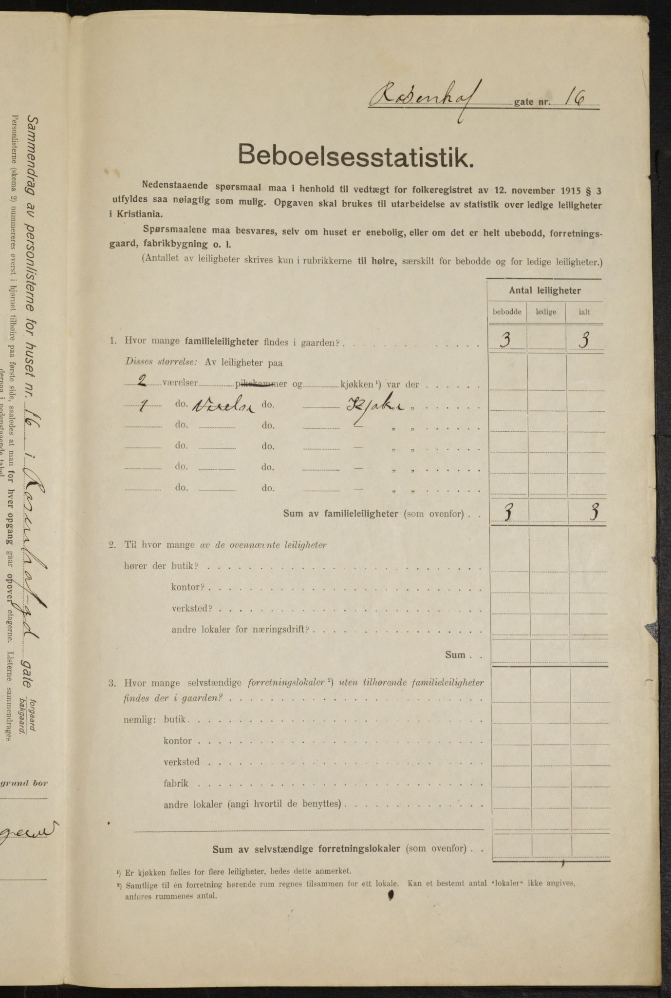 OBA, Kommunal folketelling 1.2.1916 for Kristiania, 1916, s. 86073