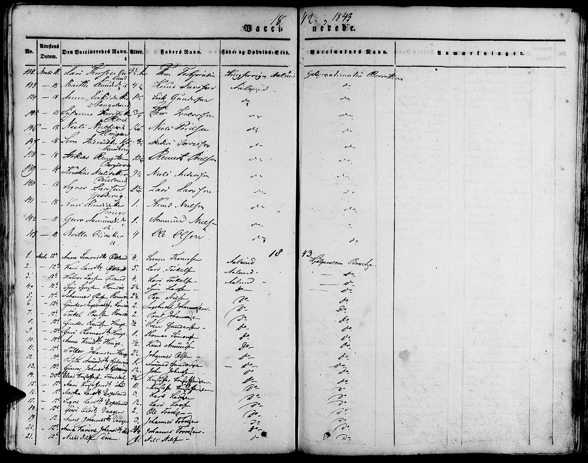 Fjelberg sokneprestembete, AV/SAB-A-75201/H/Haa: Ministerialbok nr. A 6, 1835-1851, s. 438