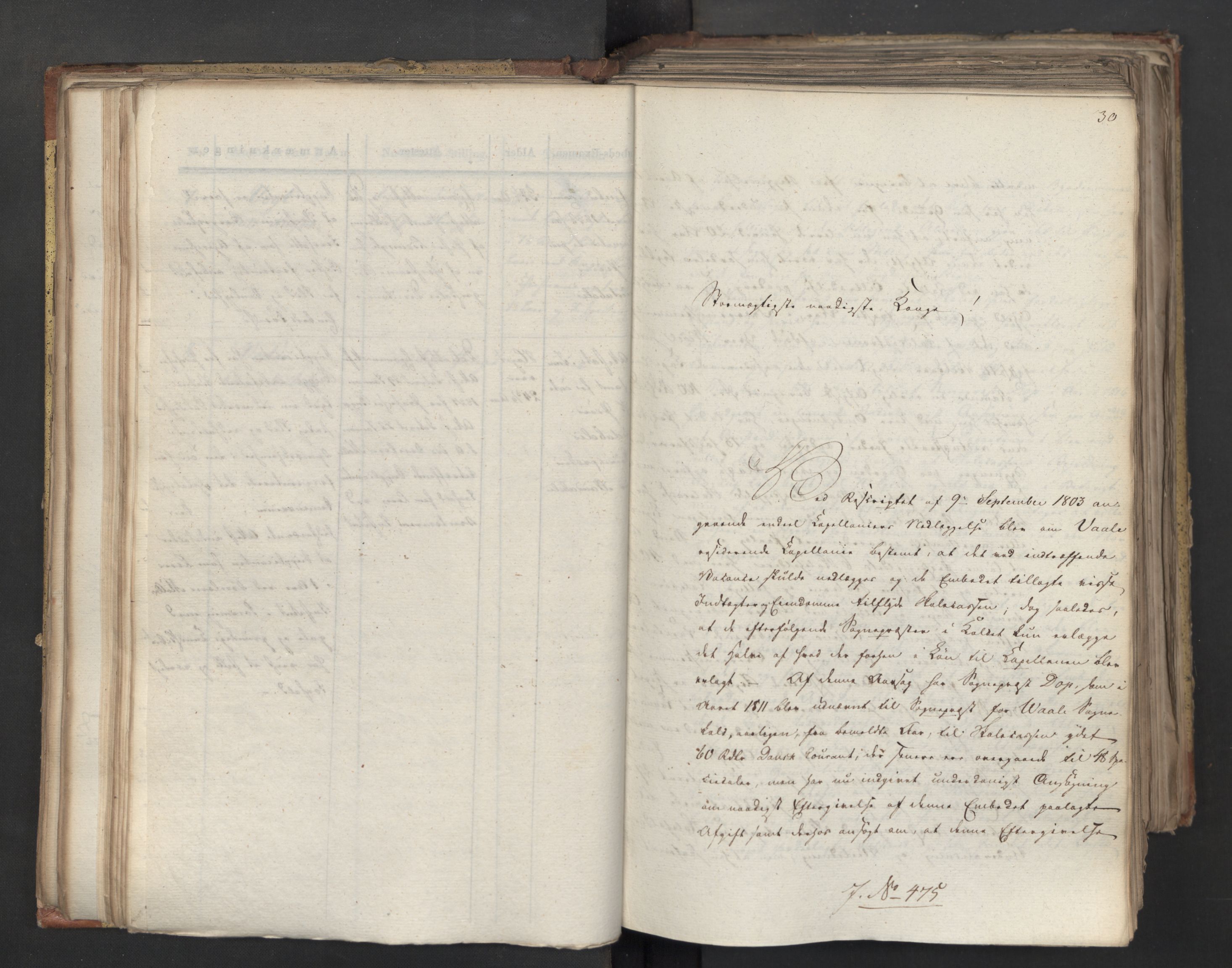Statsrådsavdelingen i Stockholm, AV/RA-S-1003/D/Da/L0067: Regjeringsinnstillinger nr. 450-659, 1830, s. 101