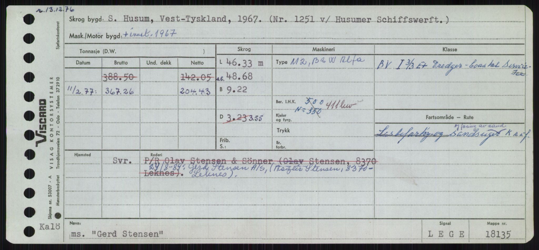 Sjøfartsdirektoratet med forløpere, Skipsmålingen, AV/RA-S-1627/H/Ha/L0002/0002: Fartøy, Eik-Hill / Fartøy, G-Hill, s. 103