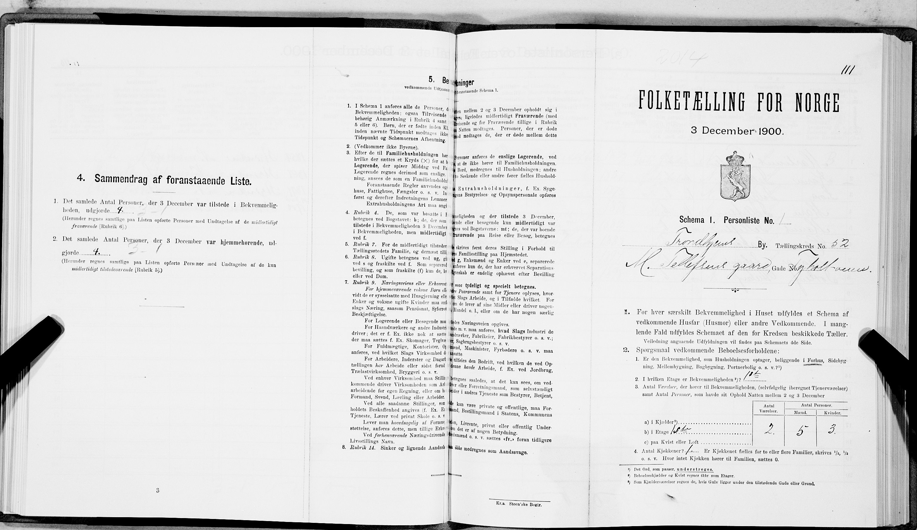 SAT, Folketelling 1900 for 1601 Trondheim kjøpstad, 1900, s. 8830