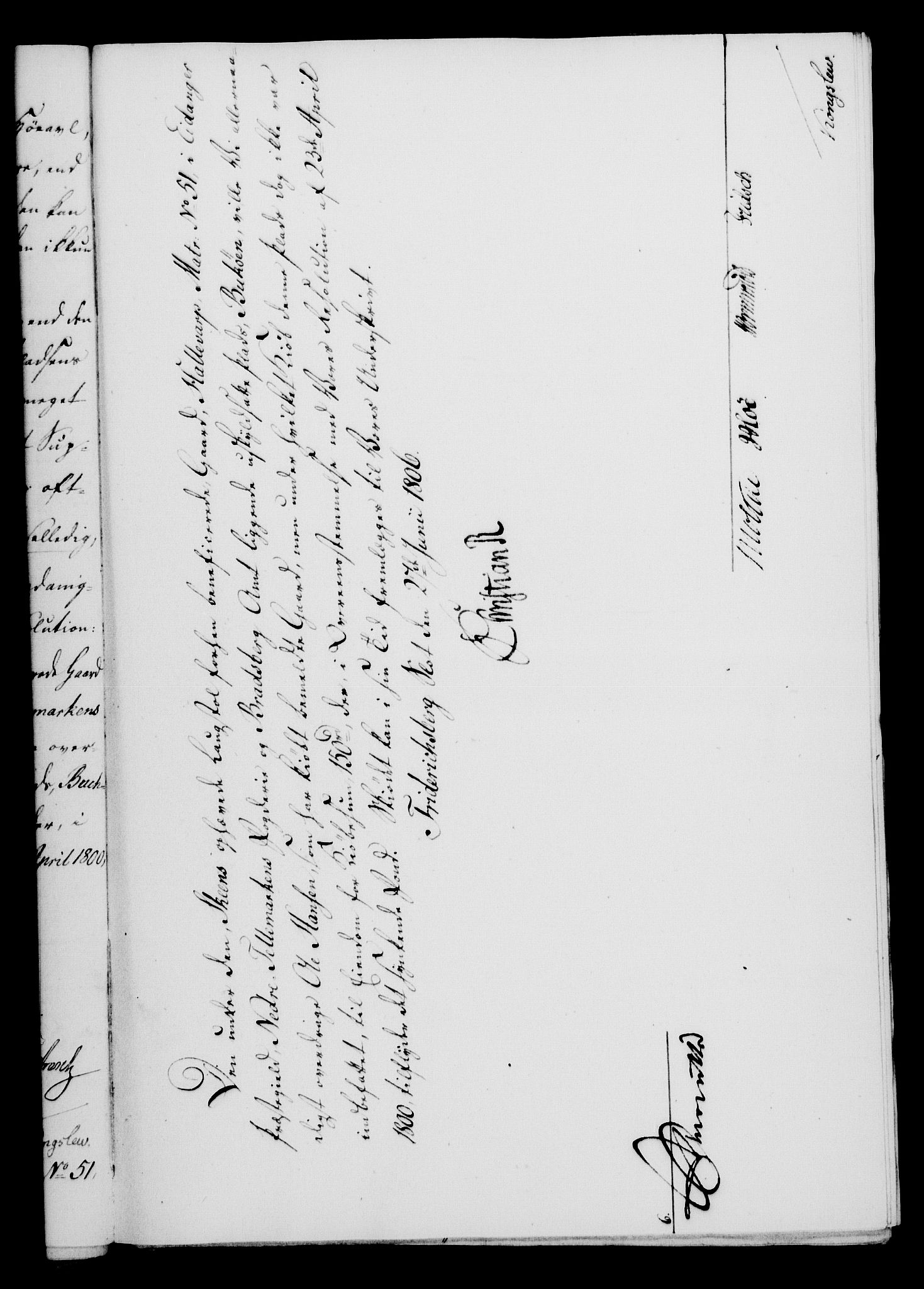 Rentekammeret, Kammerkanselliet, RA/EA-3111/G/Gf/Gfa/L0088: Norsk relasjons- og resolusjonsprotokoll (merket RK 52.88), 1806, s. 502