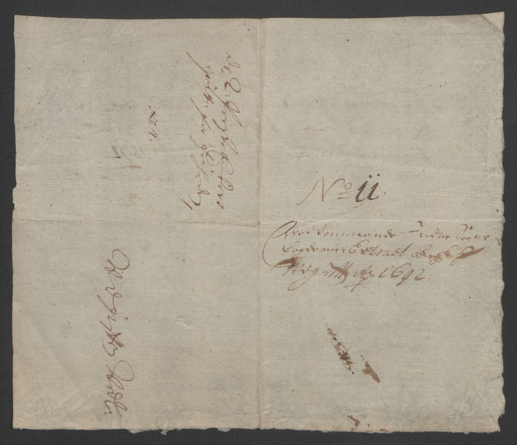 Rentekammeret inntil 1814, Reviderte regnskaper, Fogderegnskap, AV/RA-EA-4092/R52/L3306: Fogderegnskap Sogn, 1691-1692, s. 263