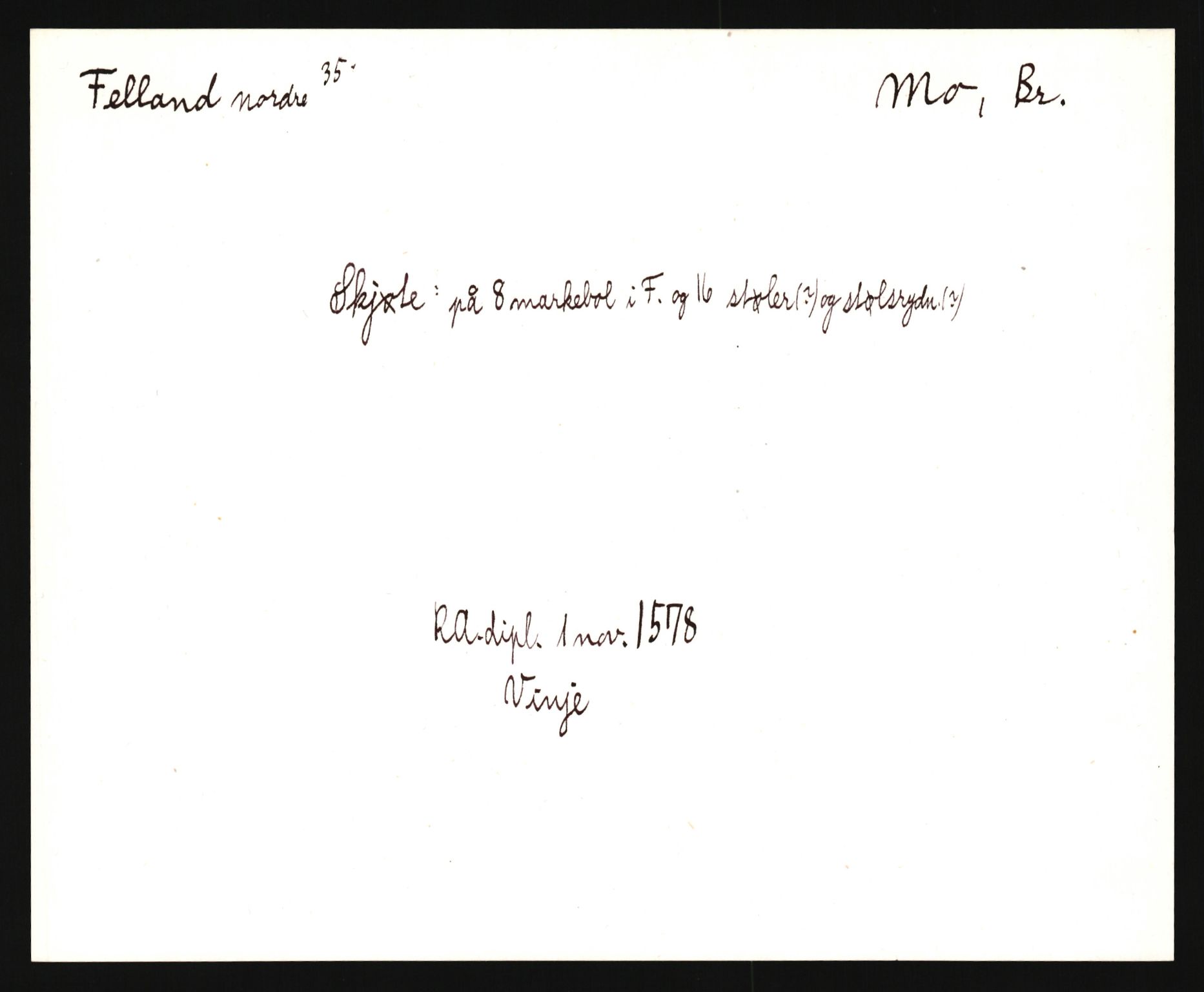 Riksarkivets diplomsamling, AV/RA-EA-5965/F35/F35e/L0022: Registreringssedler Telemark 3, 1400-1700, s. 453