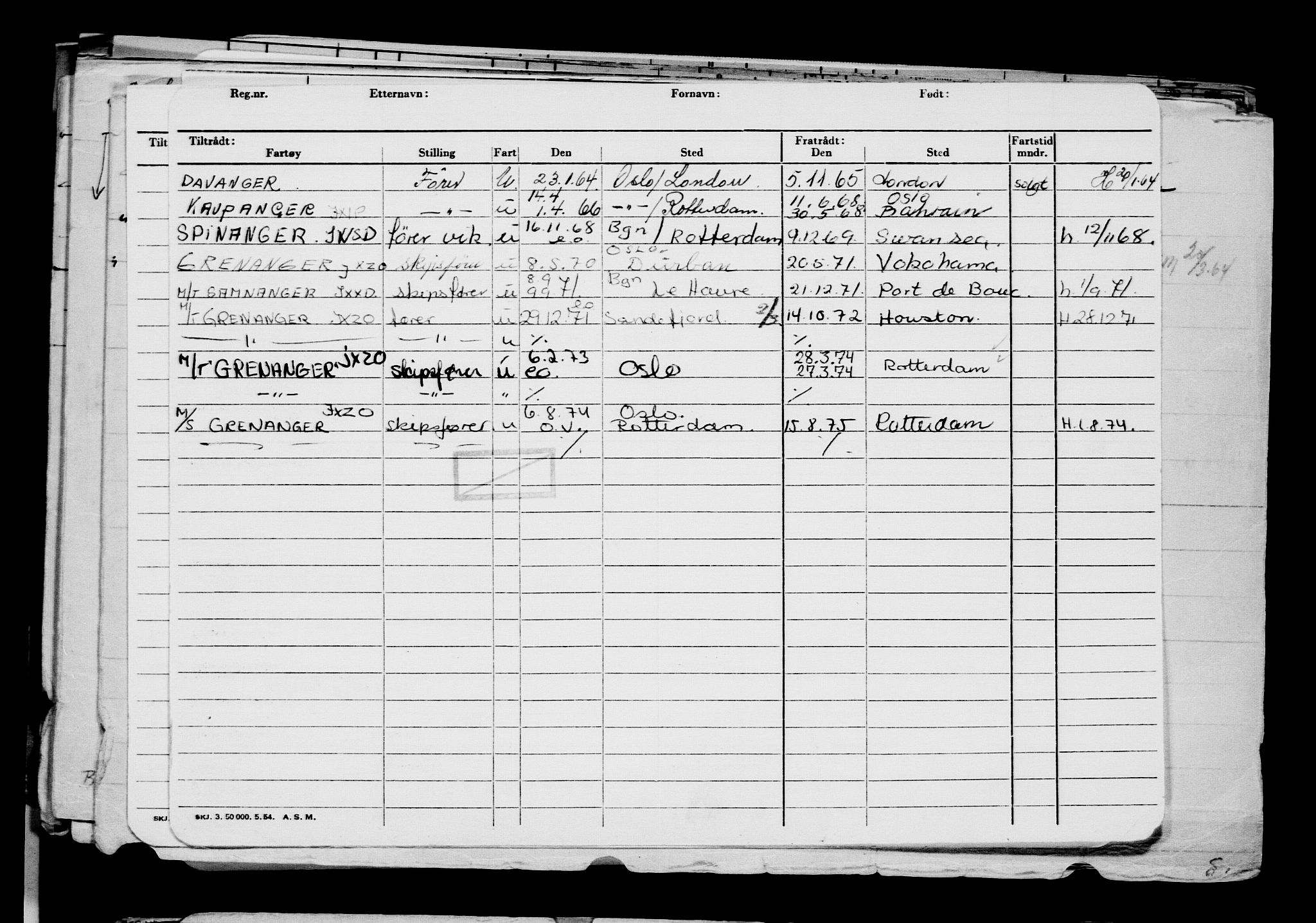 Direktoratet for sjømenn, AV/RA-S-3545/G/Gb/L0170: Hovedkort, 1919, s. 645