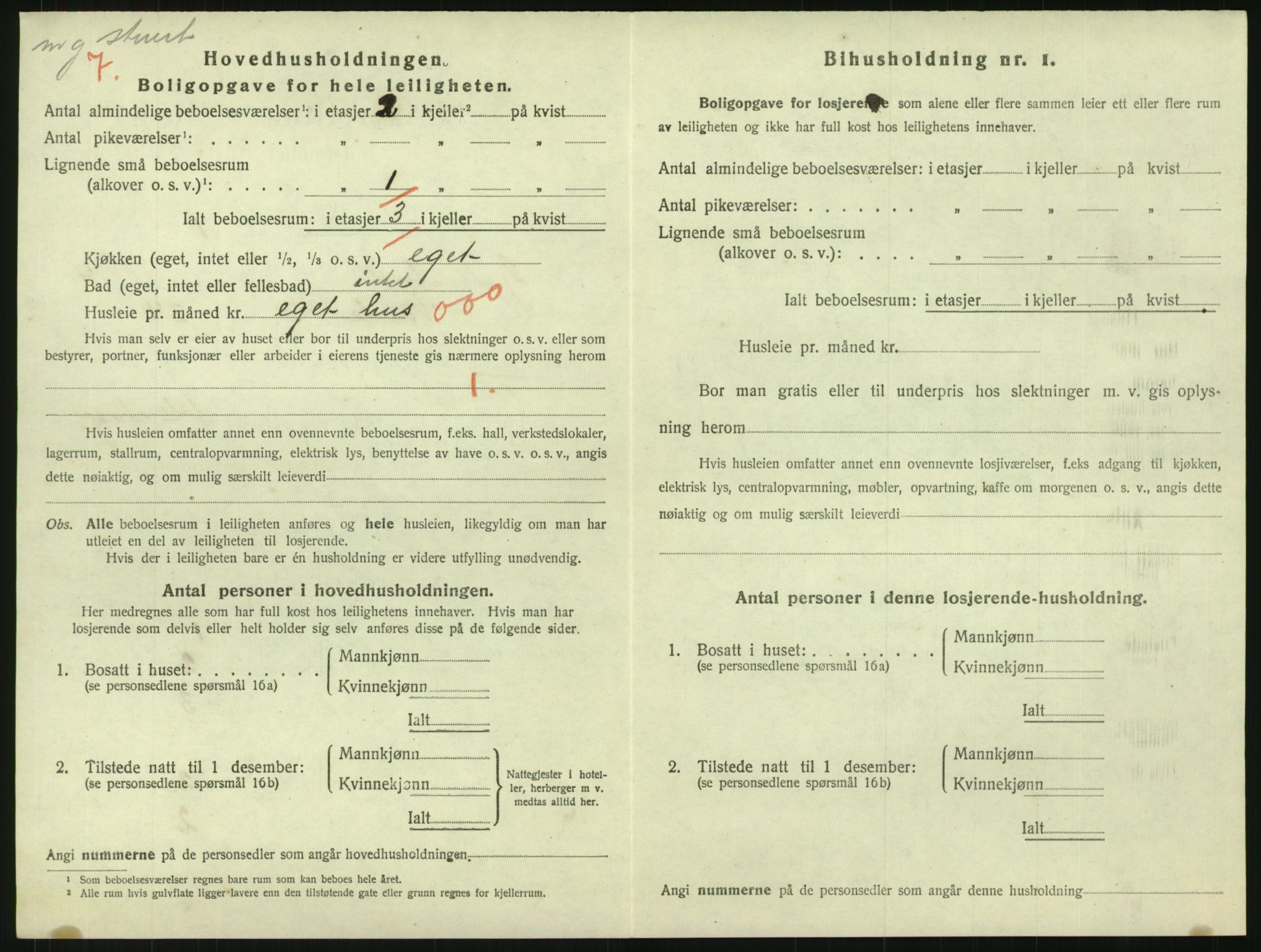 SAK, Folketelling 1920 for 0904 Grimstad kjøpstad, 1920, s. 2068