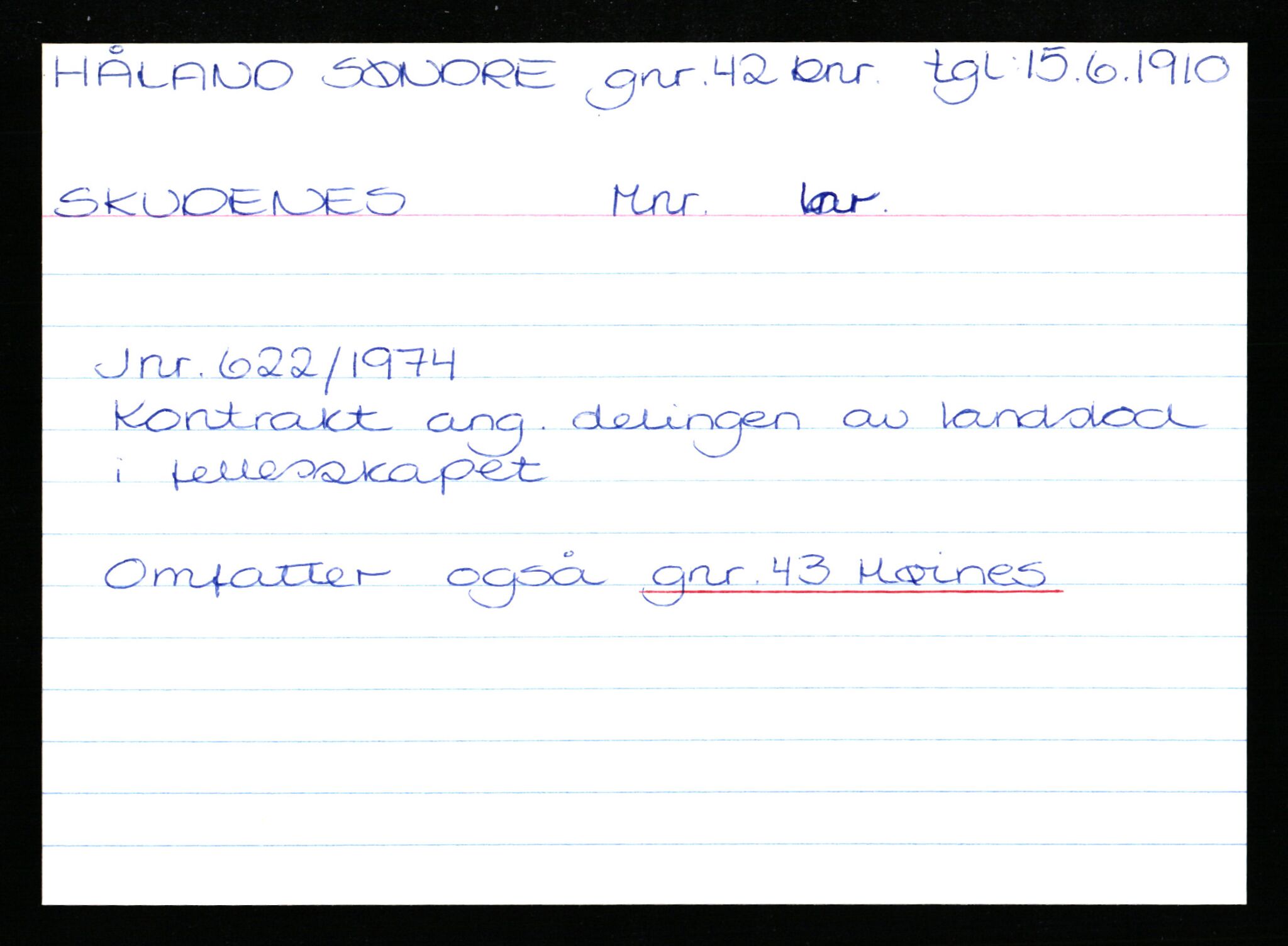 Statsarkivet i Stavanger, AV/SAST-A-101971/03/Y/Yk/L0020: Registerkort sortert etter gårdsnavn: Høle - Idsal, 1750-1930, s. 428