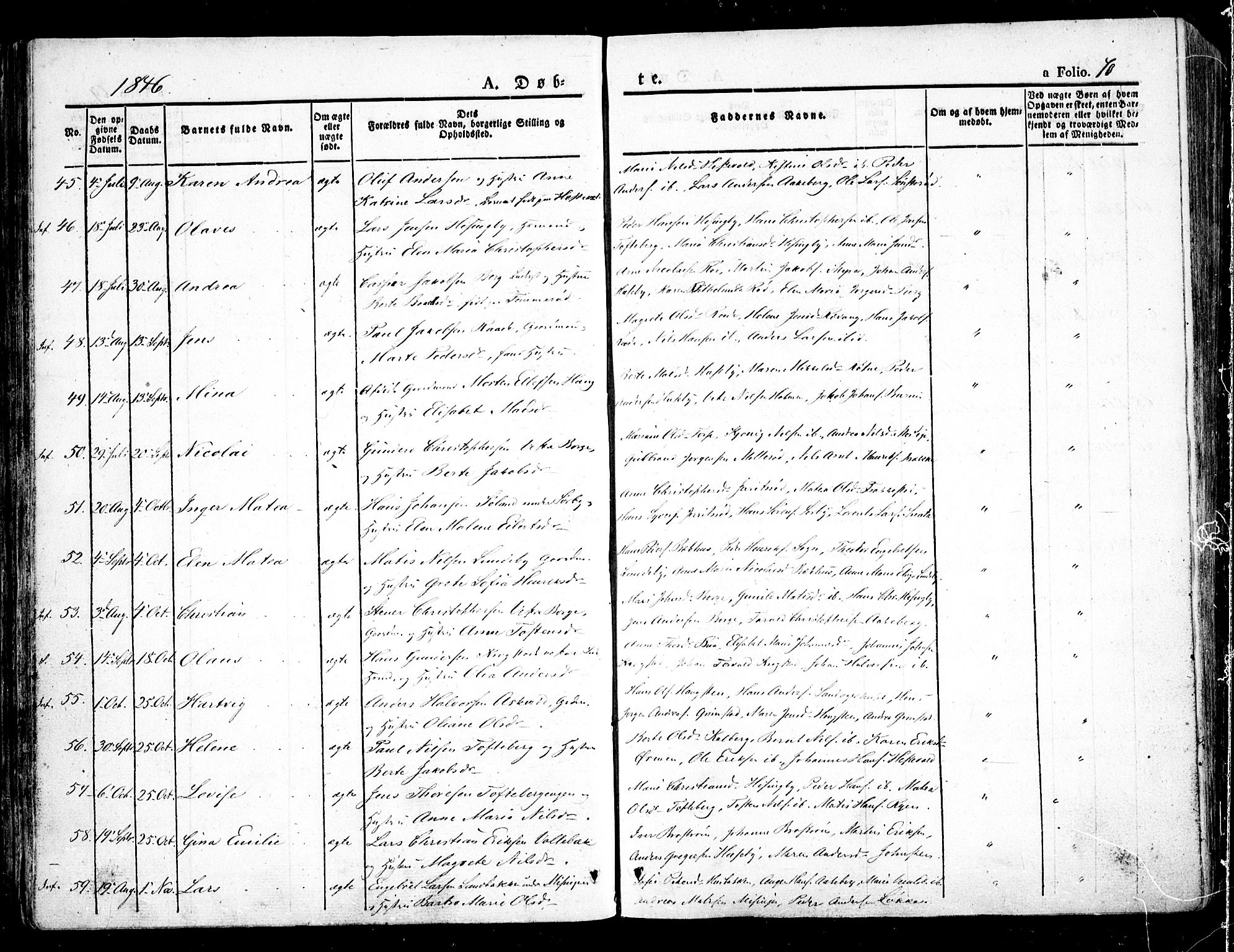 Råde prestekontor kirkebøker, AV/SAO-A-2009/F/Fa/L0005: Ministerialbok nr. 5, 1830-1853, s. 70