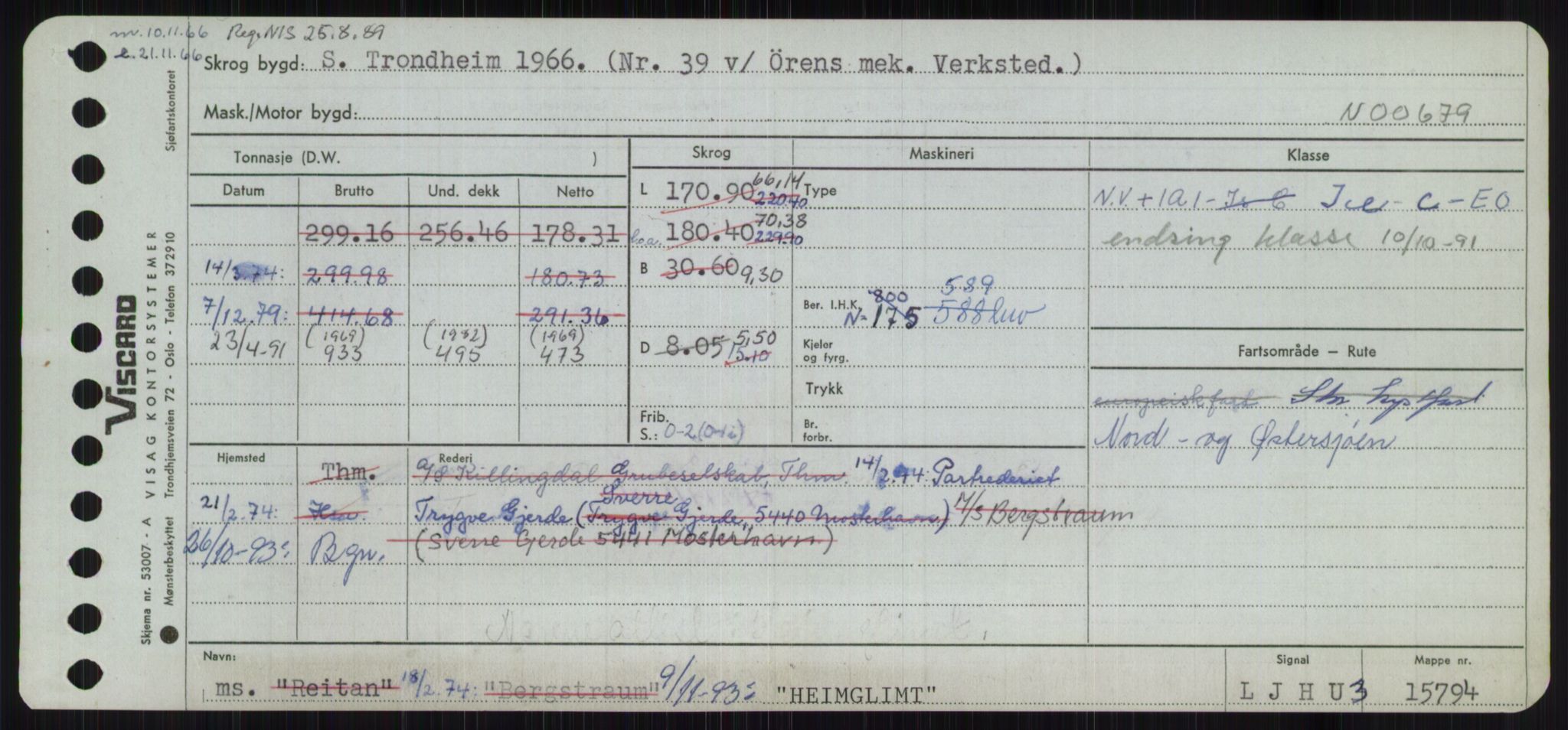 Sjøfartsdirektoratet med forløpere, Skipsmålingen, AV/RA-S-1627/H/Ha/L0002/0002: Fartøy, Eik-Hill / Fartøy, G-Hill, s. 759