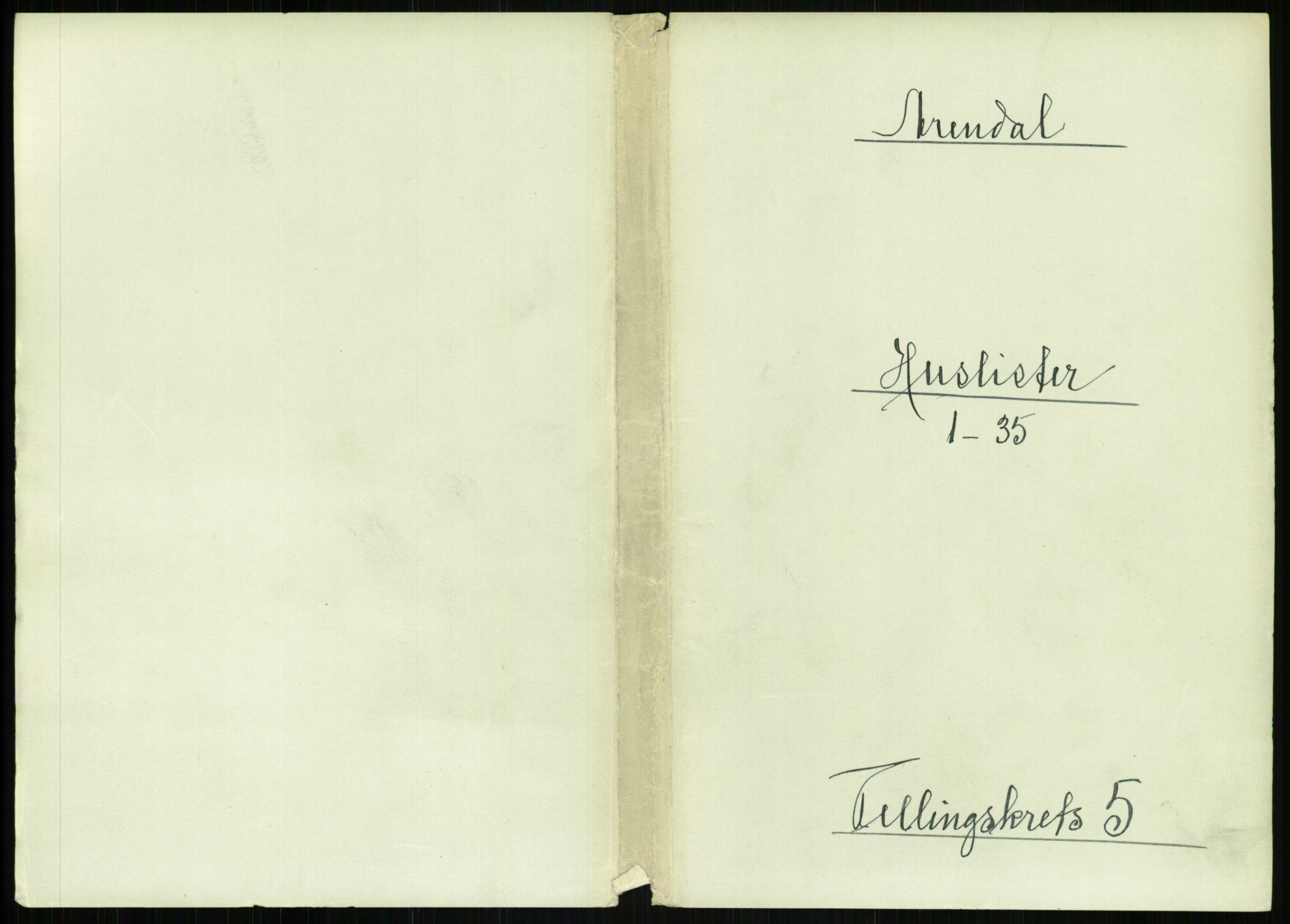 RA, Folketelling 1891 for 0903 Arendal kjøpstad, 1891, s. 210