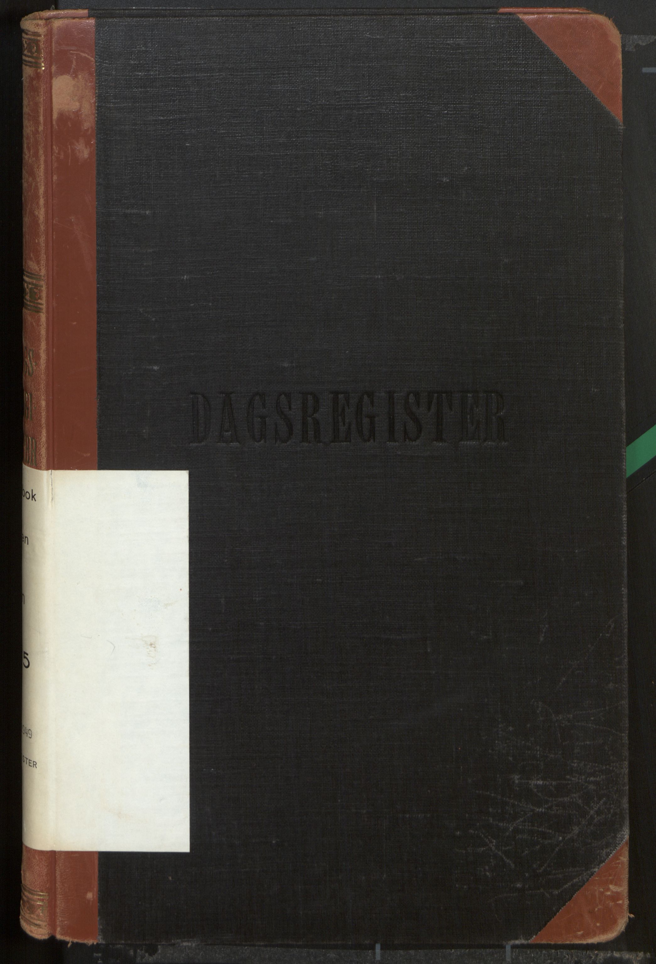 Kinn sokneprestembete, SAB/A-80801/H/Haa/Haag/L0005: Dagregister nr. G 5, 1940-1949