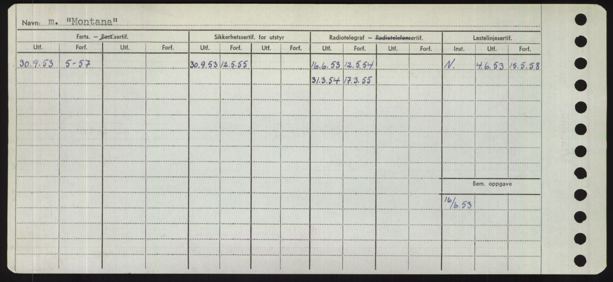 Sjøfartsdirektoratet med forløpere, Skipsmålingen, RA/S-1627/H/Hd/L0025: Fartøy, Min-Mås, s. 162