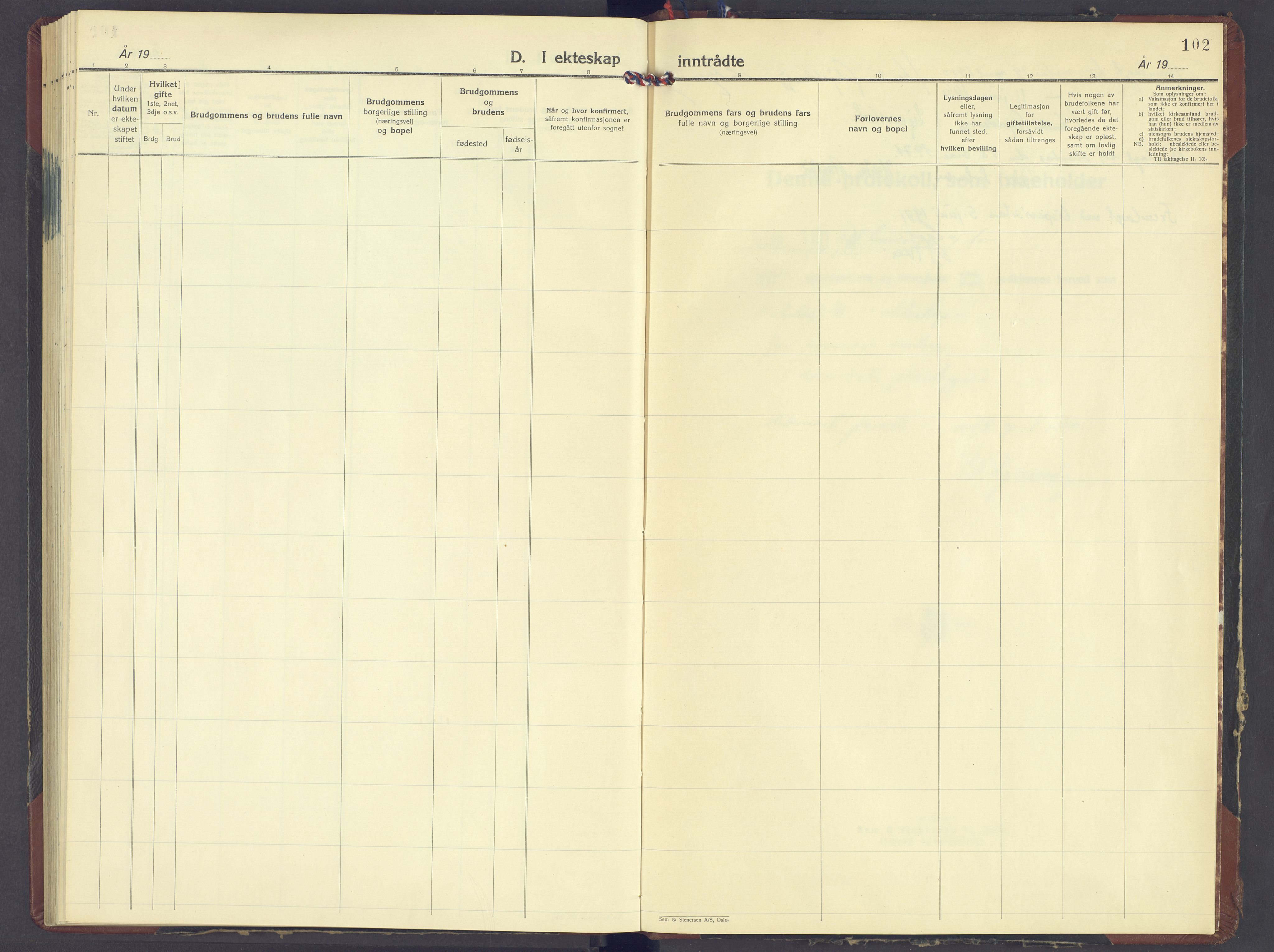 Romedal prestekontor, AV/SAH-PREST-004/K/L0015: Ministerialbok nr. 15, 1947-1979, s. 102