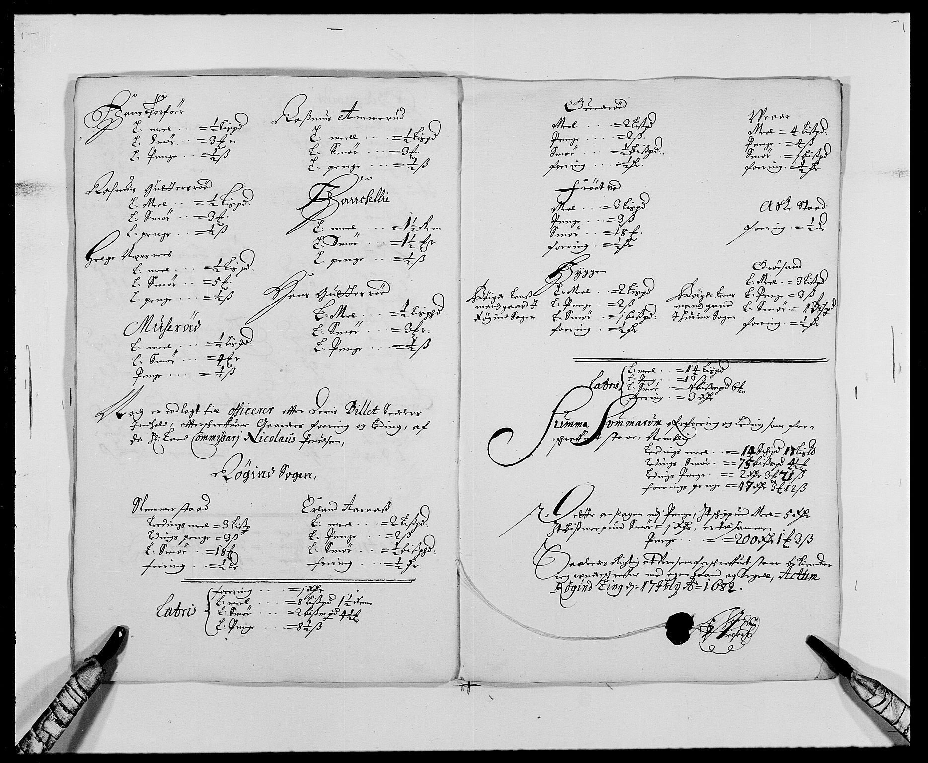 Rentekammeret inntil 1814, Reviderte regnskaper, Fogderegnskap, AV/RA-EA-4092/R29/L1692: Fogderegnskap Hurum og Røyken, 1682-1687, s. 43