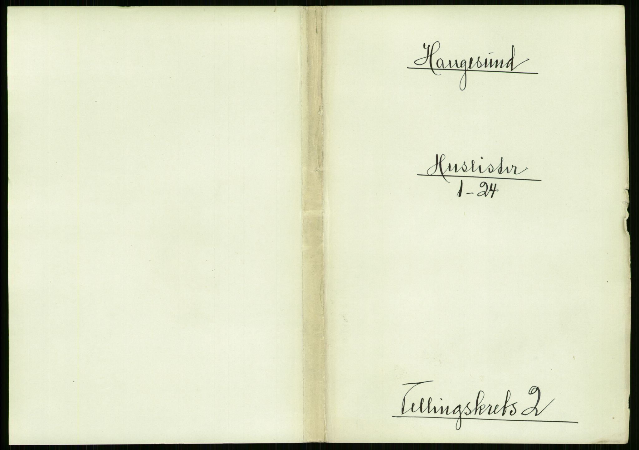 RA, Folketelling 1891 for 1106 Haugesund kjøpstad, 1891, s. 97