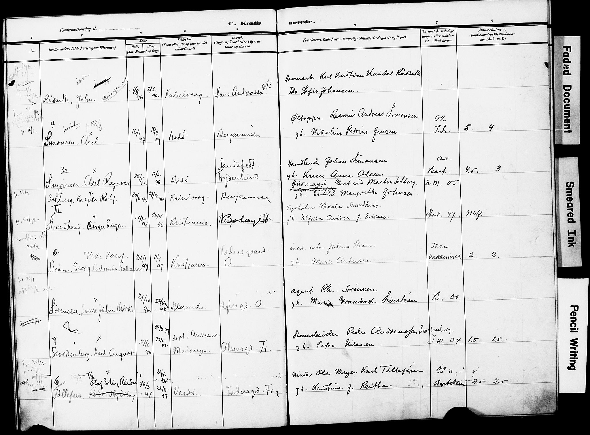 Ministerialprotokoller, klokkerbøker og fødselsregistre - Nordland, AV/SAT-A-1459/871/L0987: Ministerialbok nr. 871A03, 1909-1914